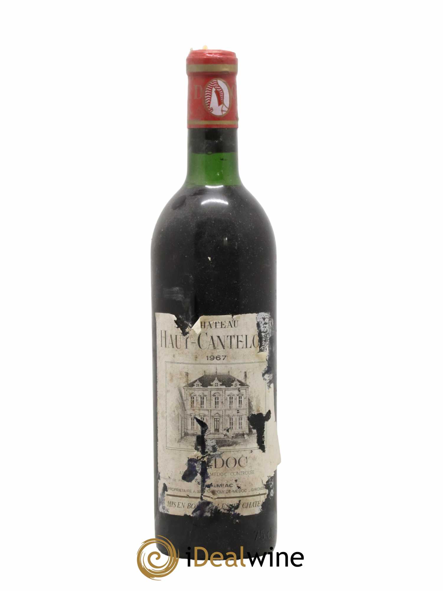 Château Haut Canteloup Cru Bourgeois 1967 - Lot de 1 bouteille - 0