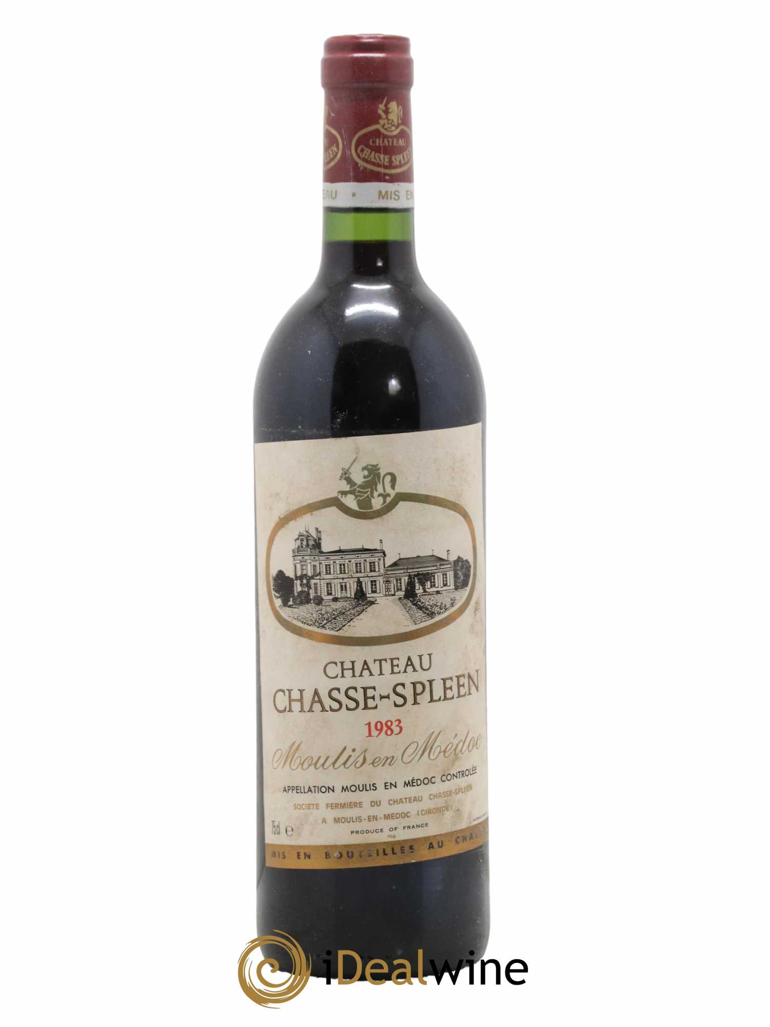 Château Chasse Spleen 1983 - Lot de 1 bouteille - 0