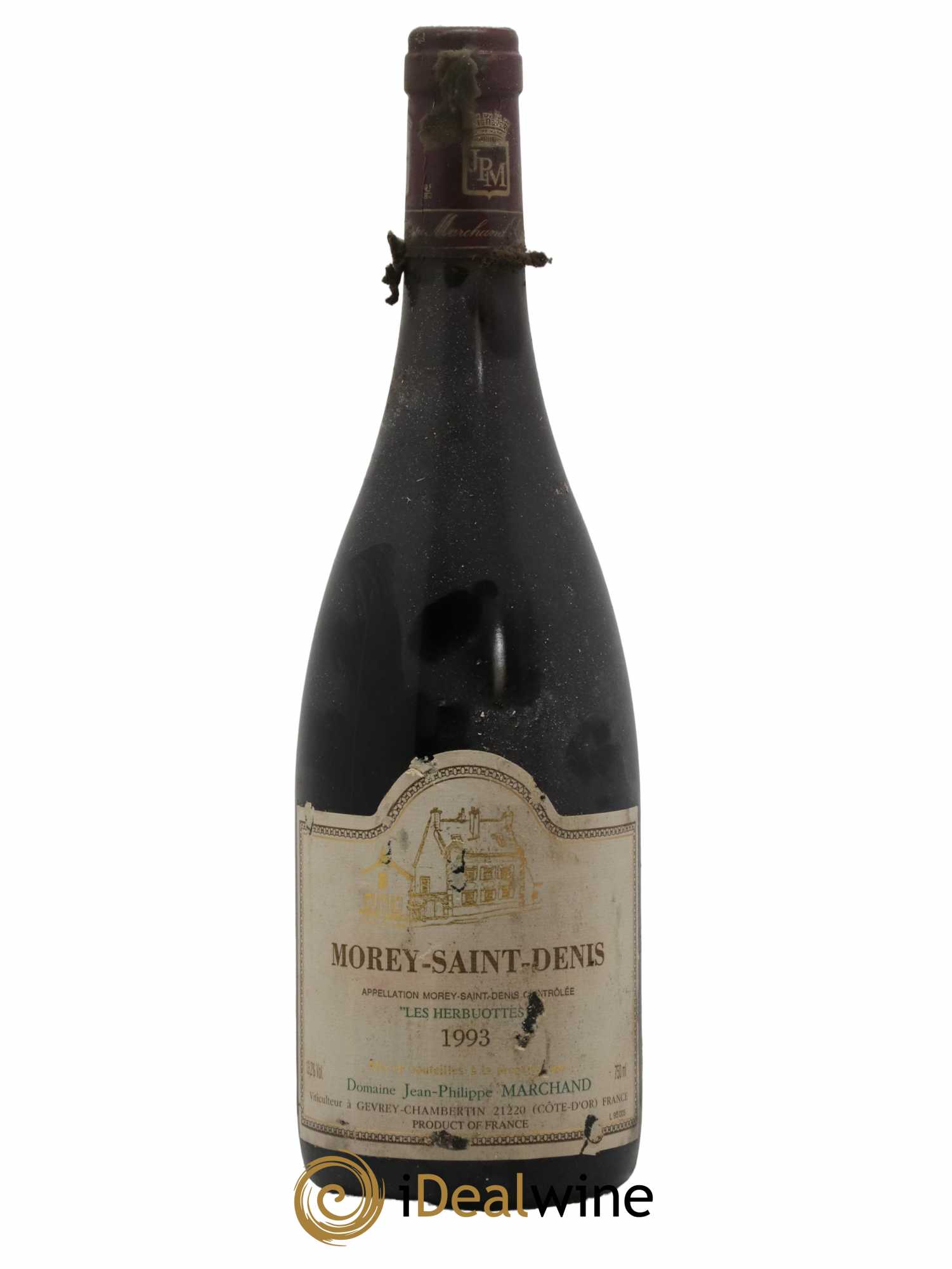 Morey-Saint-Denis Les Herbuottes Domaine Marchand 1993 - Lot de 1 bouteille - 0