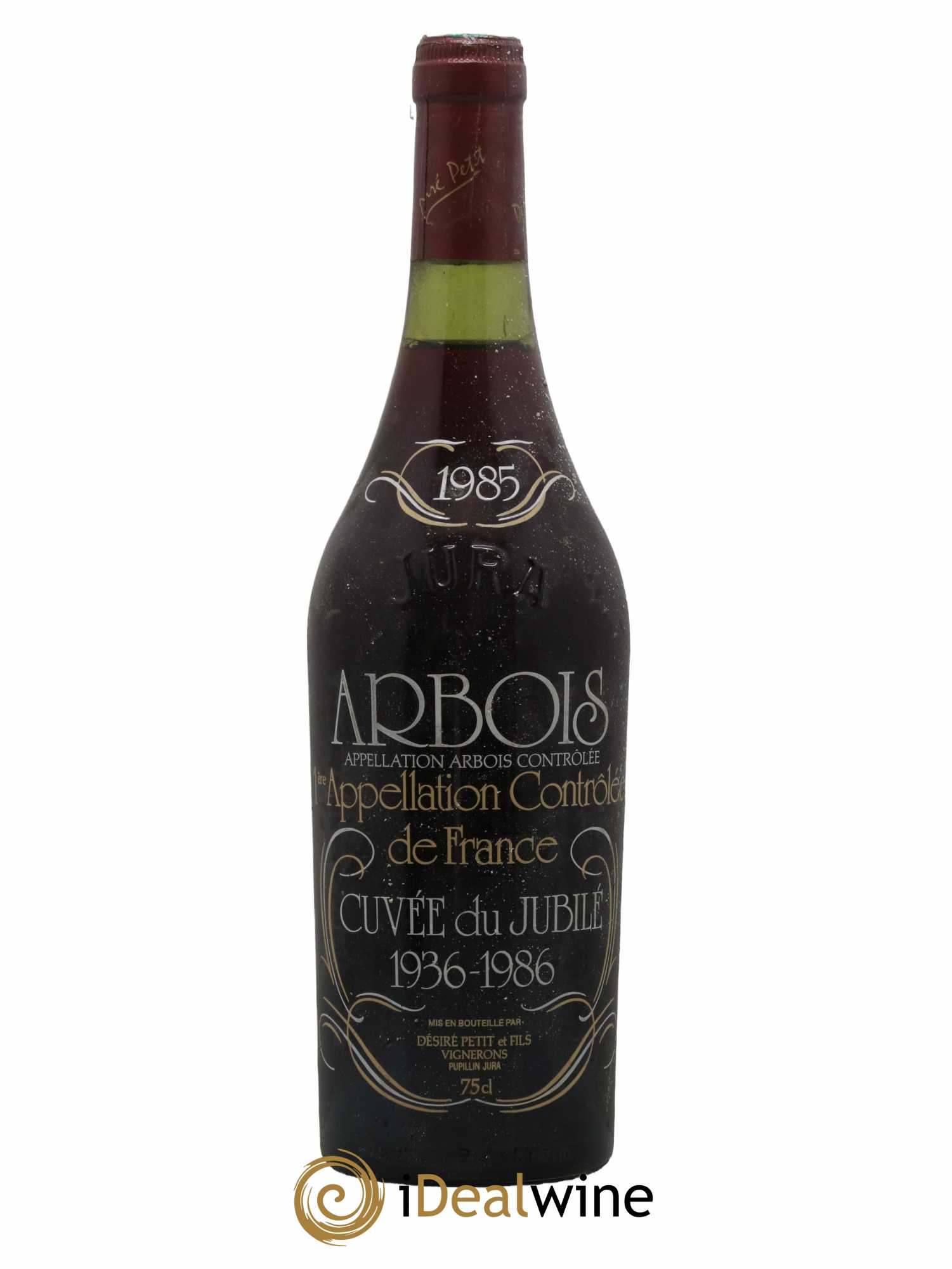 Arbois Cuvée du Jubilé Domaine Désiré Petit 1985 - Lot de 1 bouteille - 0