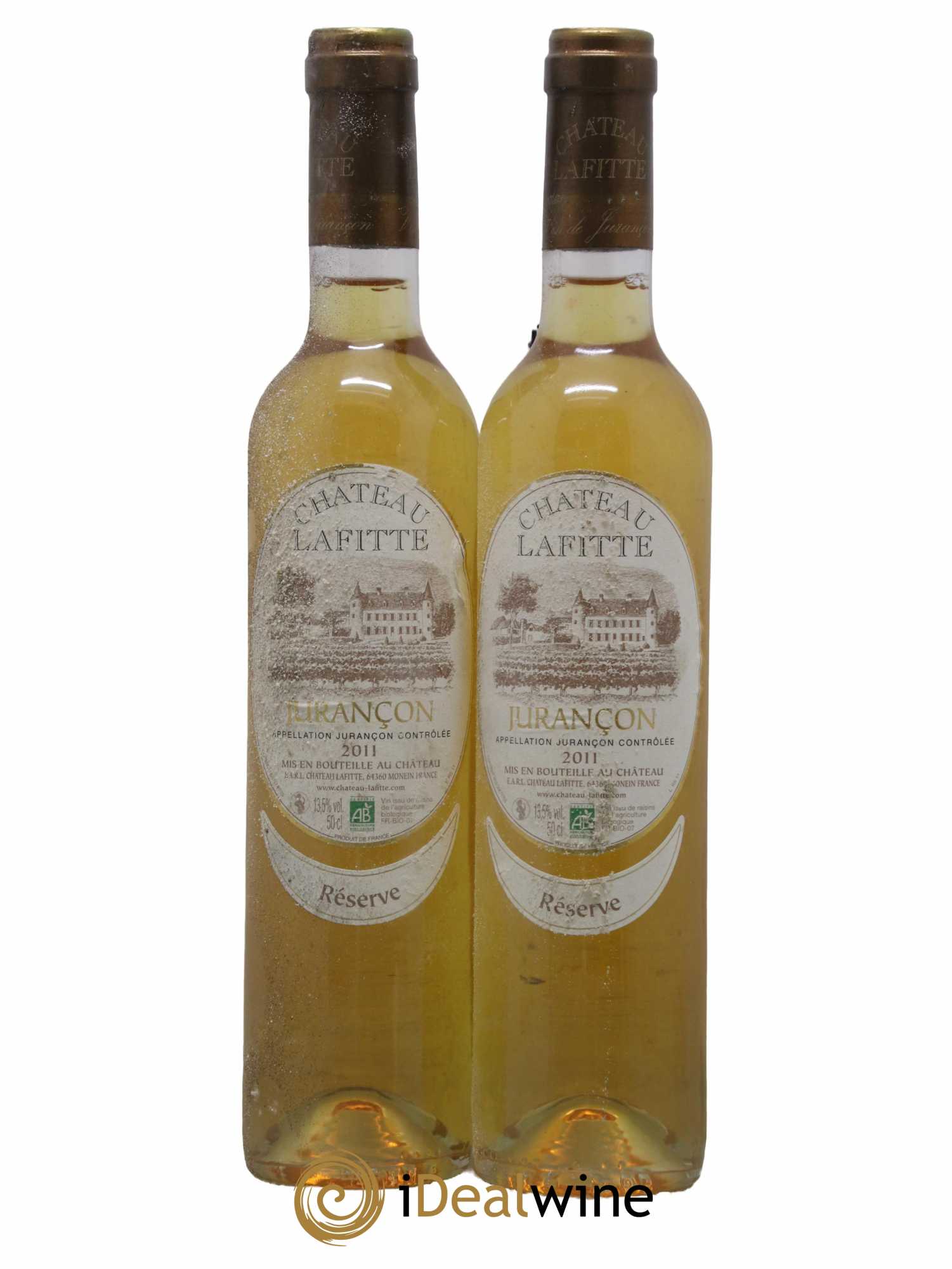 Jurançon Château Lafitte Réserve 50 cl 2011 - Lotto di 2 bottiglie - 0