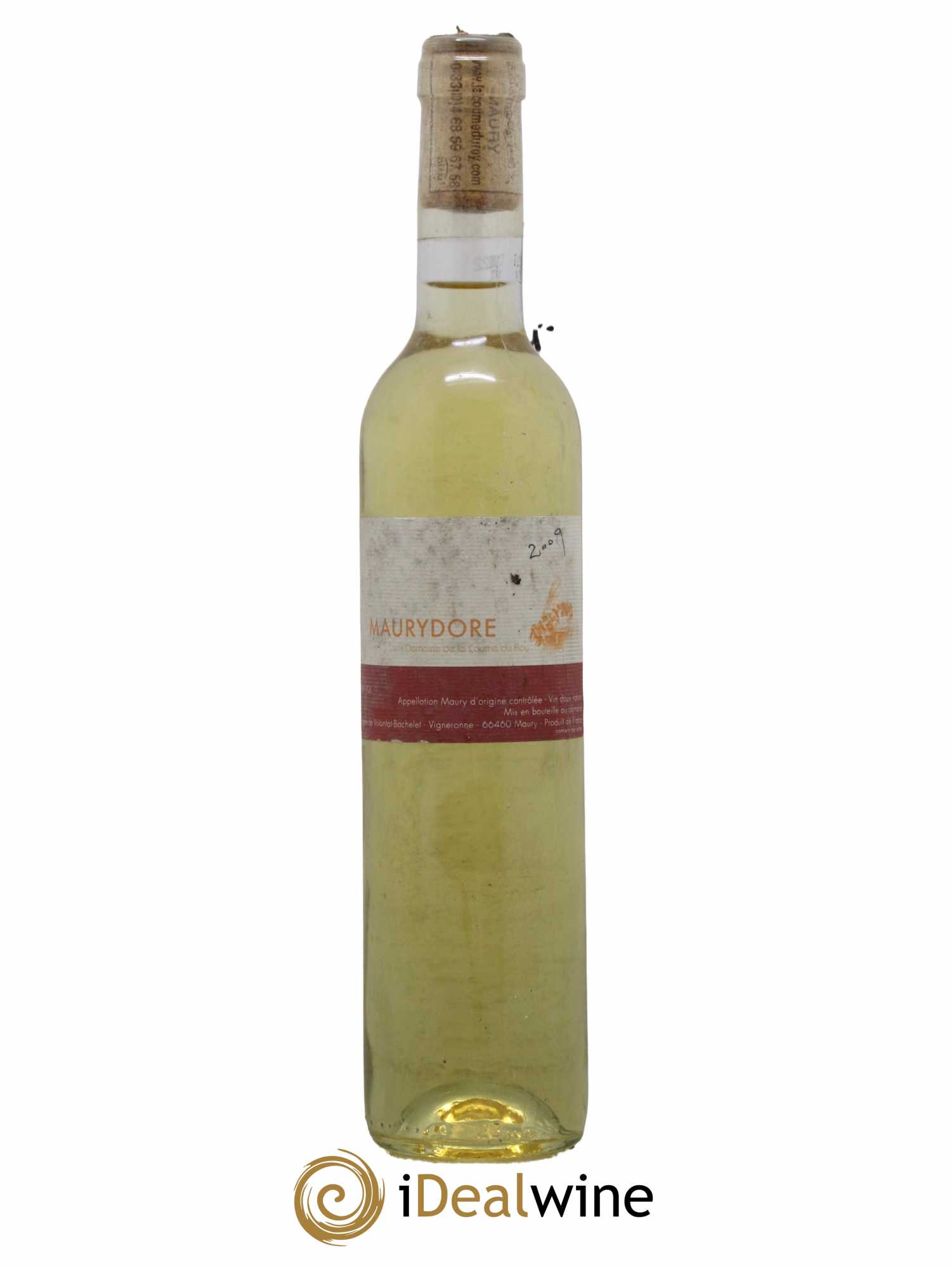 Maury Vin Doux Naturel Doré Domaine de la Coume du Roy 50 Cl 2009 - Lot de 1 bouteille - 0
