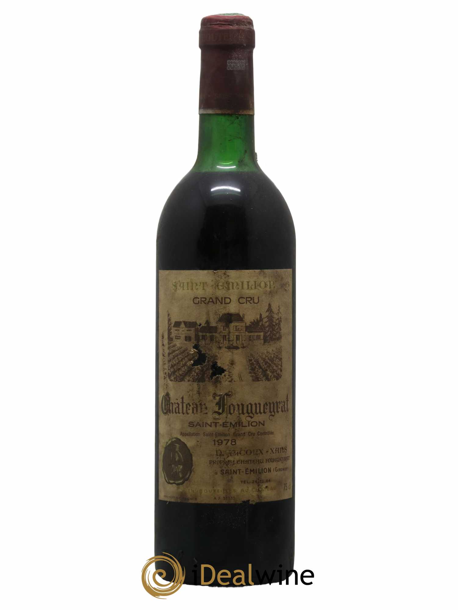 Château Fougueyrat 1978 - Lot de 1 bouteille - 0