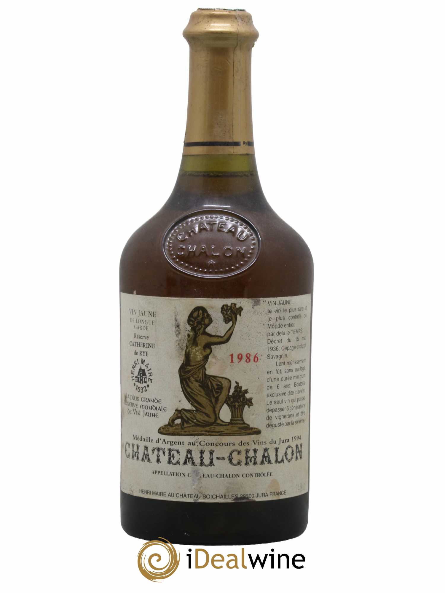 Château-Chalon Henri Maire 1986 - Lot de 1 bouteille - 0