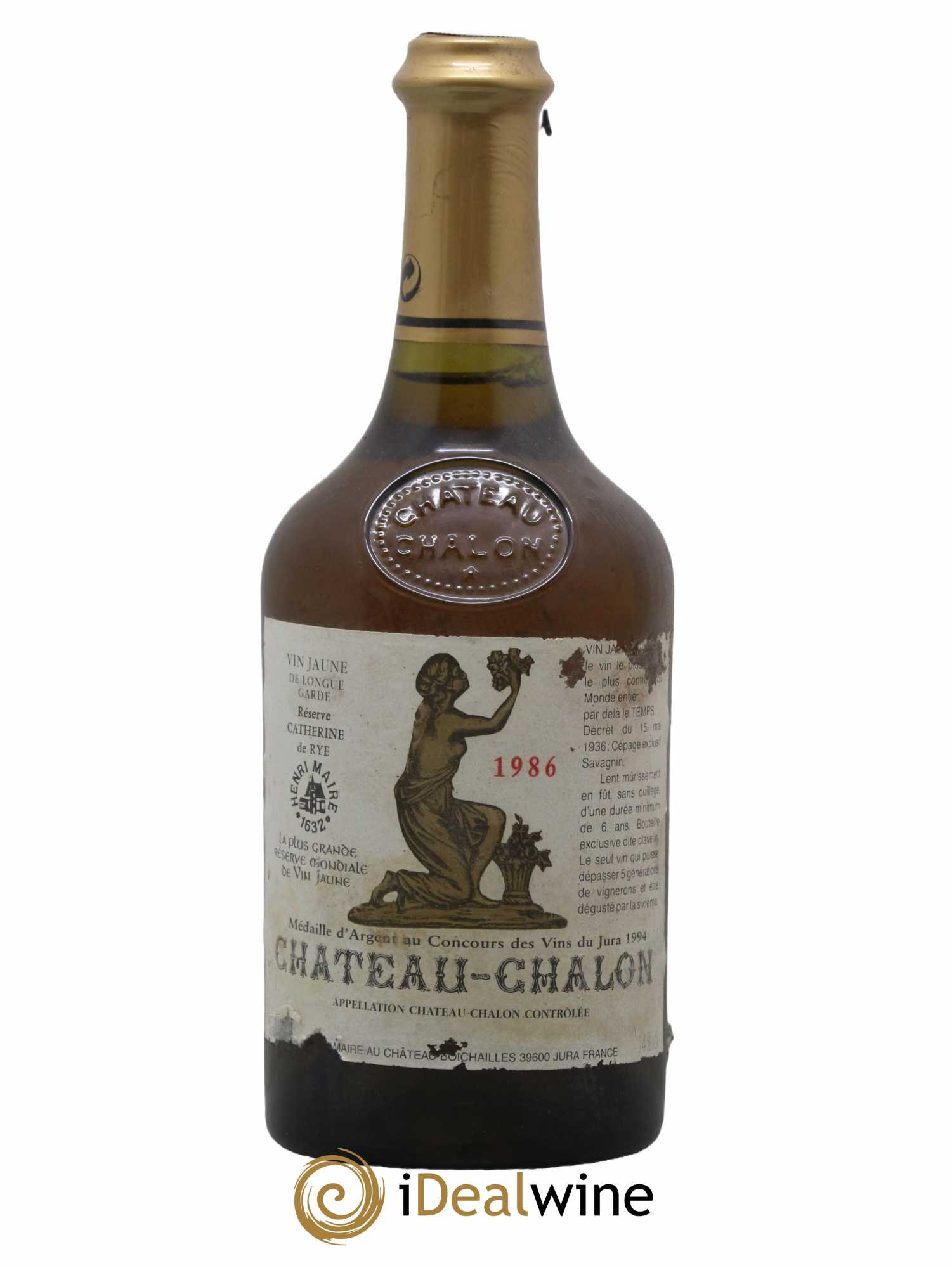 Château-Chalon Henri Maire 1986 - Lot de 1 bouteille - 0