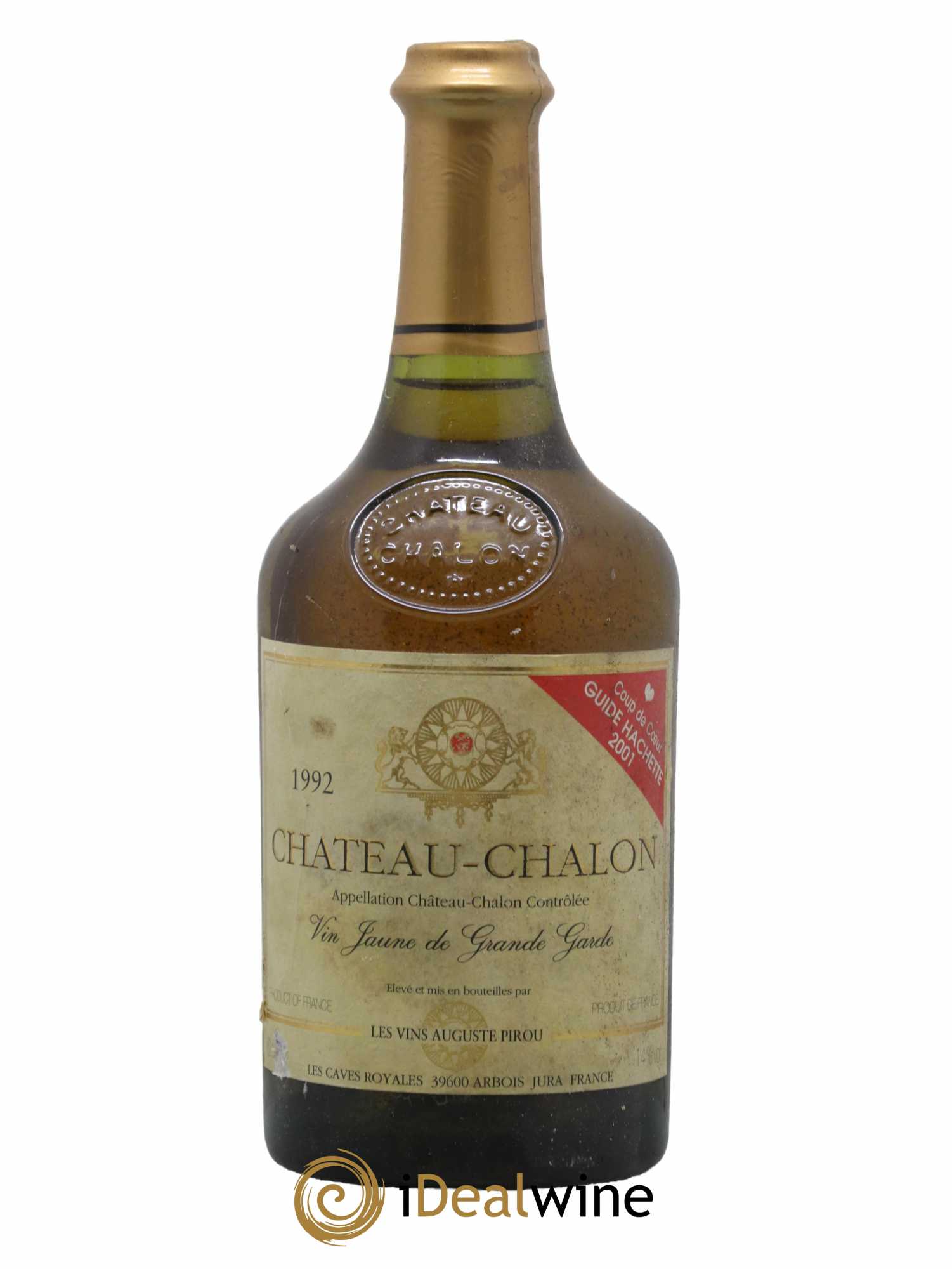 Château-Chalon Vin Jaune Domaine Auguste Pirou 1992 - Lot de 1 bouteille - 0