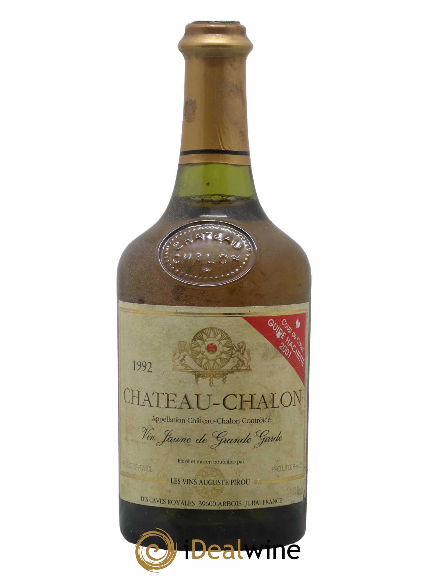 Château-Chalon Vin Jaune Domaine Auguste Pirou 1992 - Lot de 1 bouteille - 0