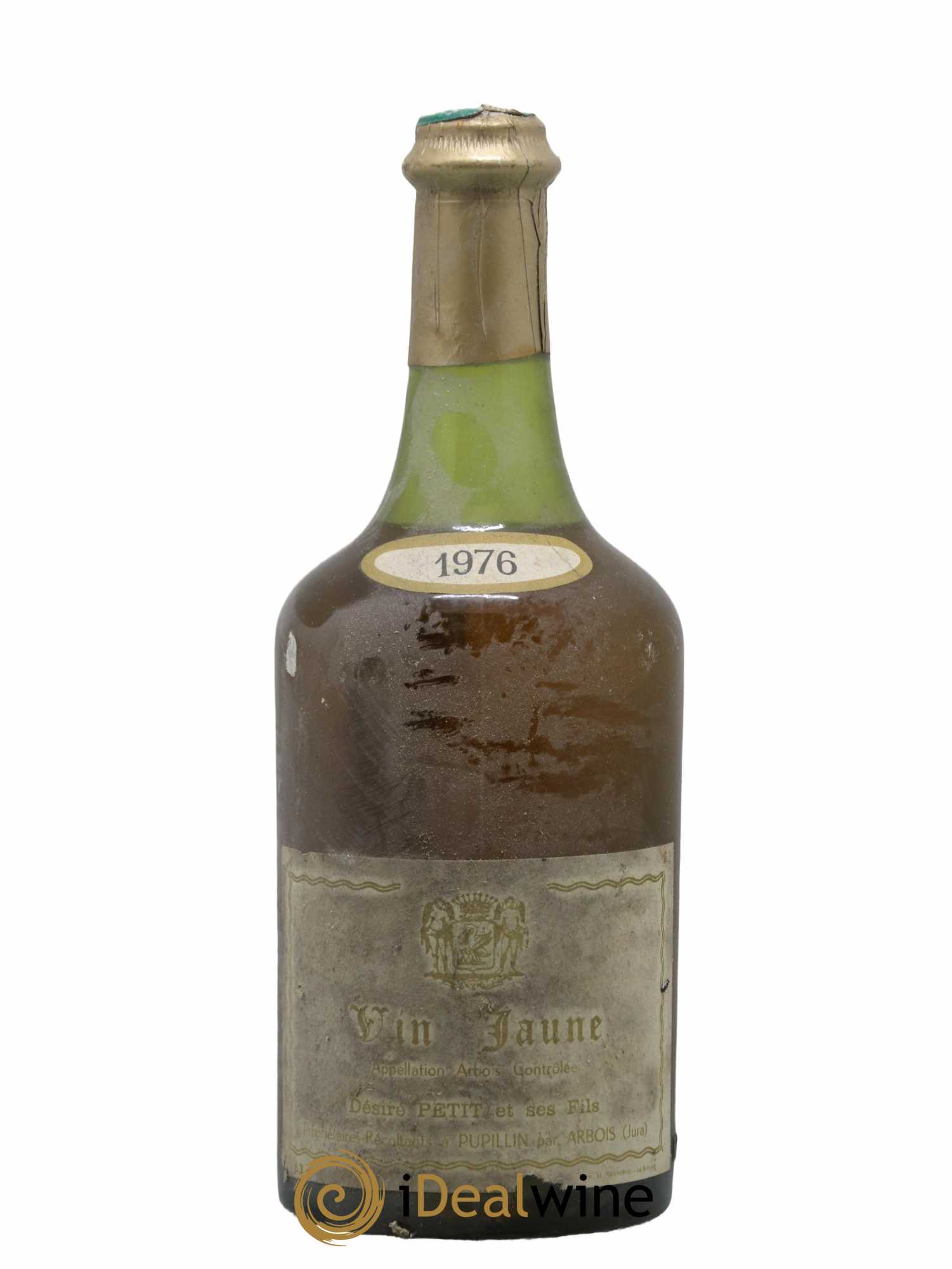 Arbois Vin Jaune Domaine Désiré Petit 1976 - Lot de 1 bouteille - 0