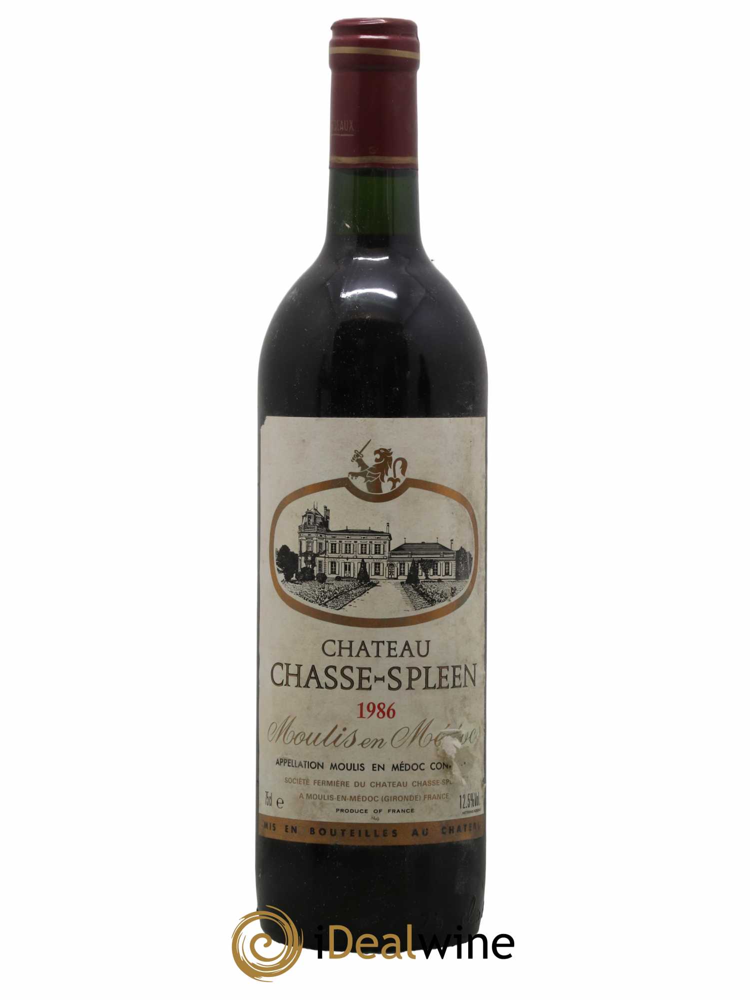 Château Chasse Spleen 1986 - Lot de 1 bouteille - 0