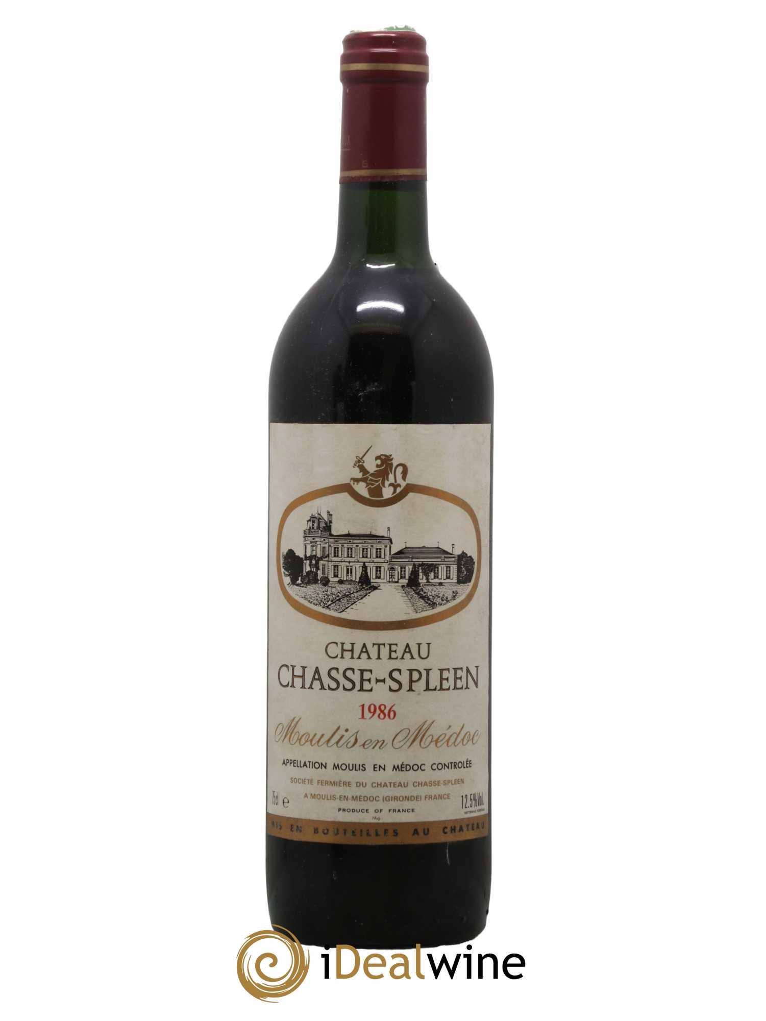 Château Chasse Spleen 1986 - Lot de 1 bouteille - 0
