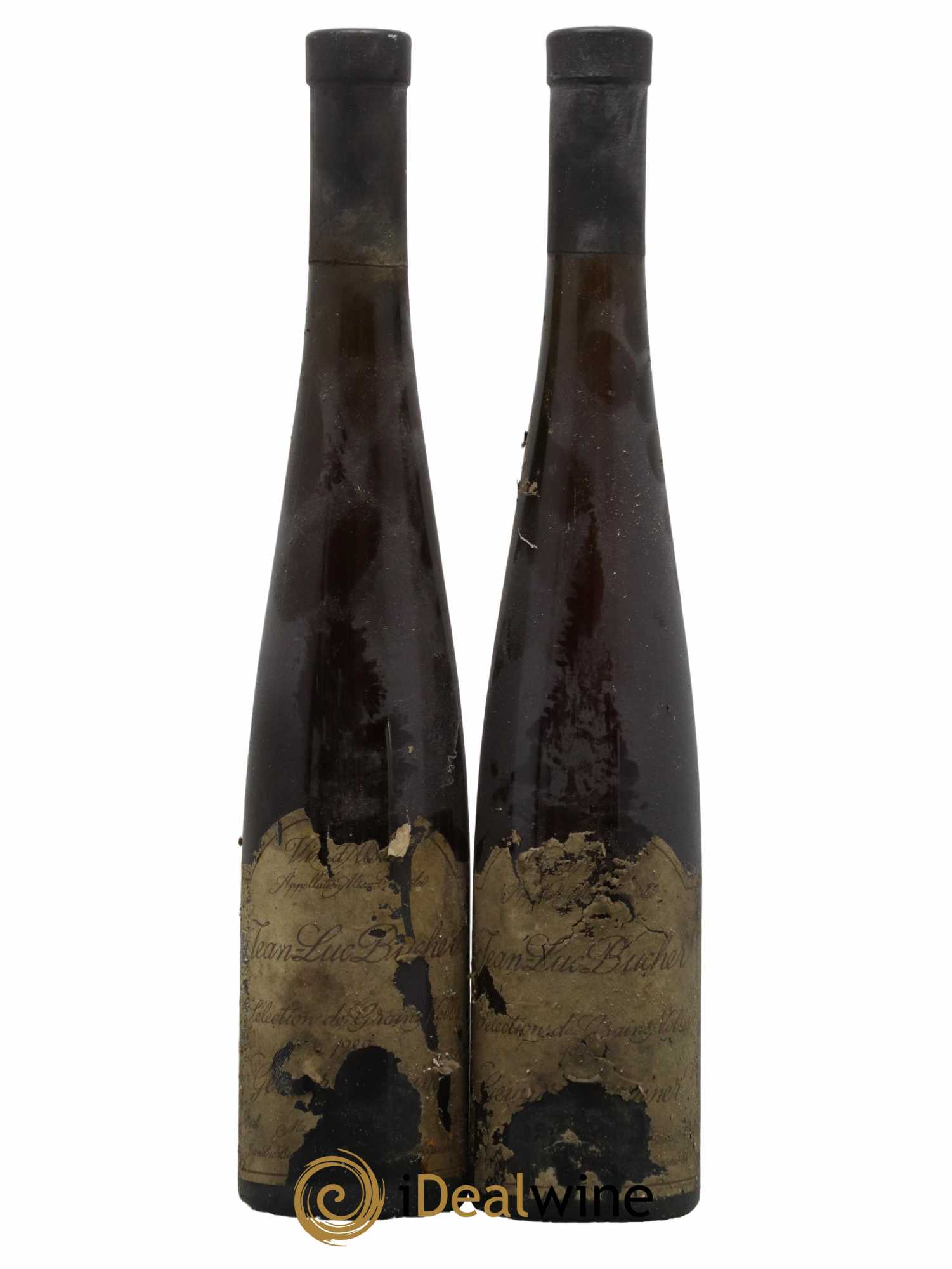 Alsace Gewurztraminer Sélection Grains Nobles Domaine Bucher 50 cL 1989 - Lotto di 2 bottiglie - 0