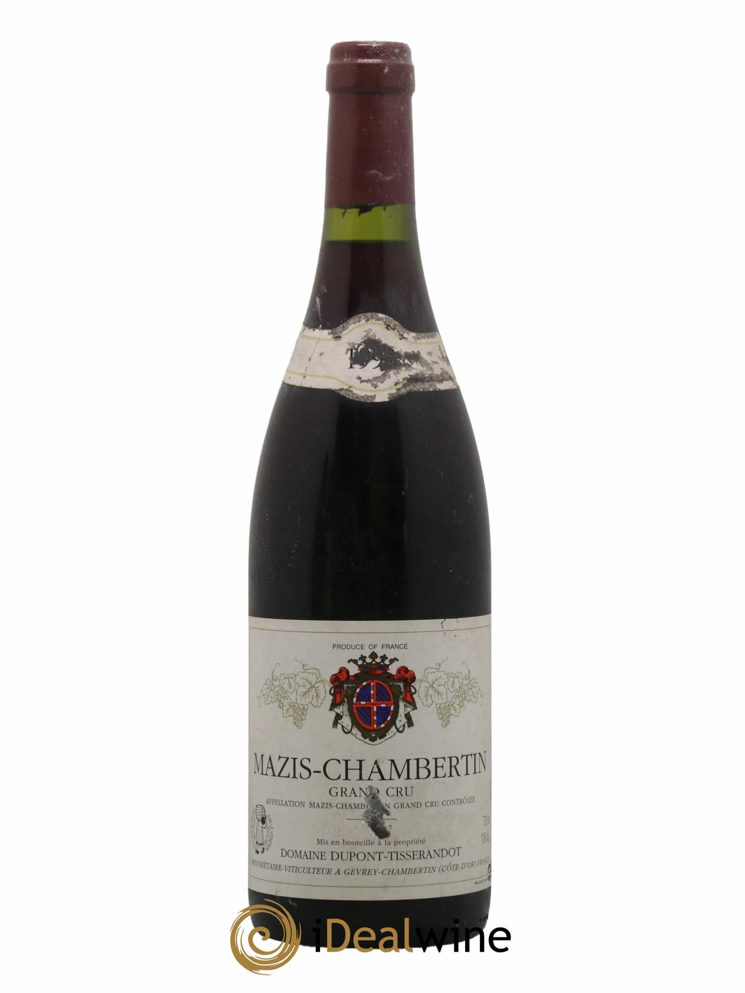 Mazis-Chambertin Grand Cru Dupont-Tisserandot (Domaine) 1993 - Lot de 1 bouteille - 0