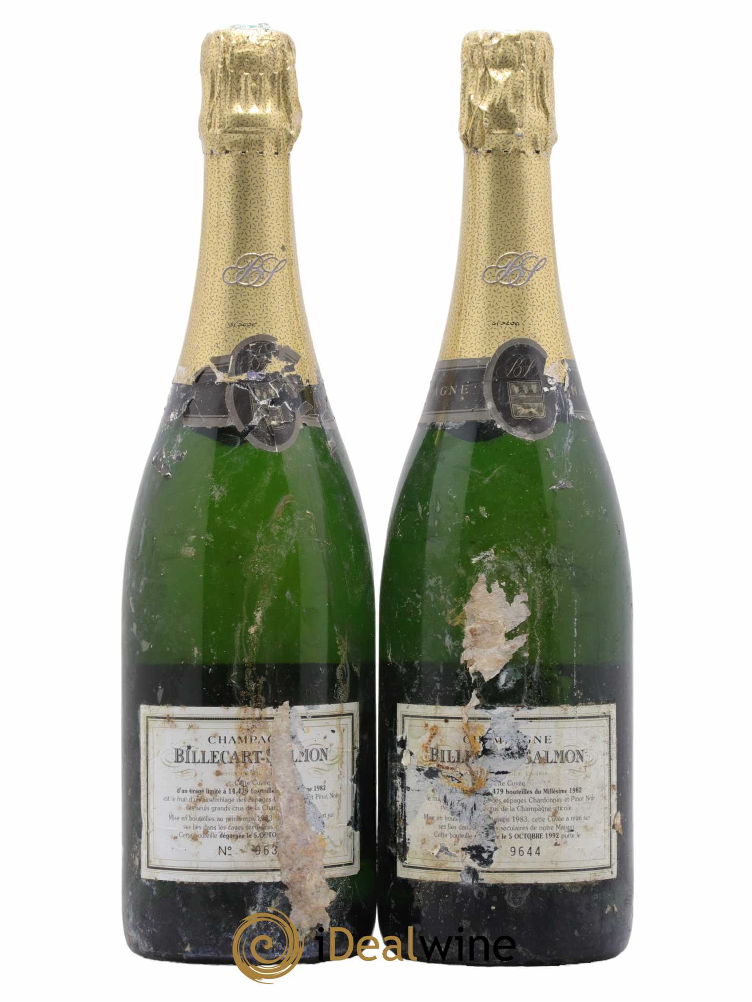 Grande Cuvée Billecart-Salmon 1982 - Lot de 2 bouteilles - 1