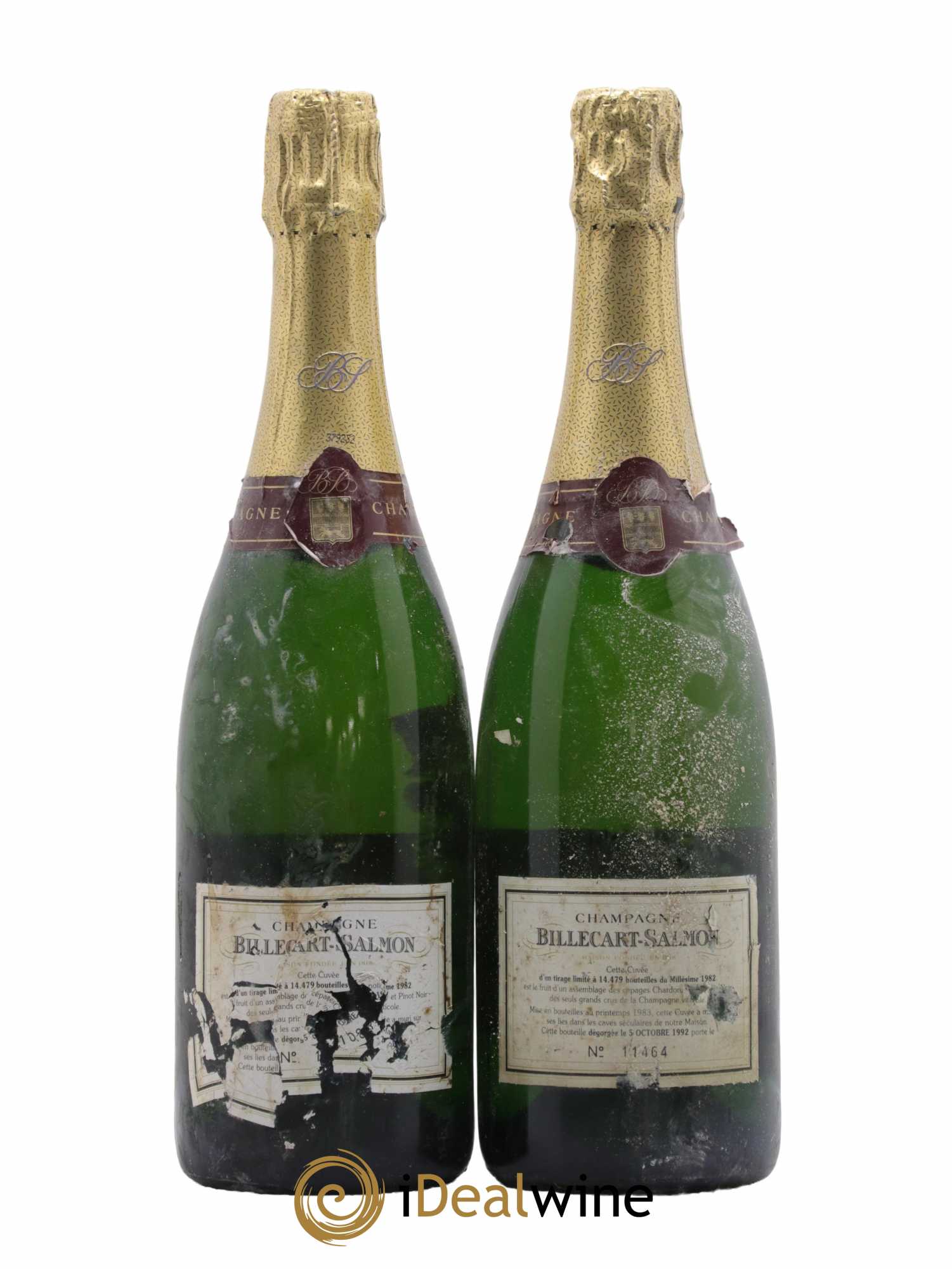 Grande Cuvée Billecart-Salmon 1982 - Lot de 2 bouteilles - 1