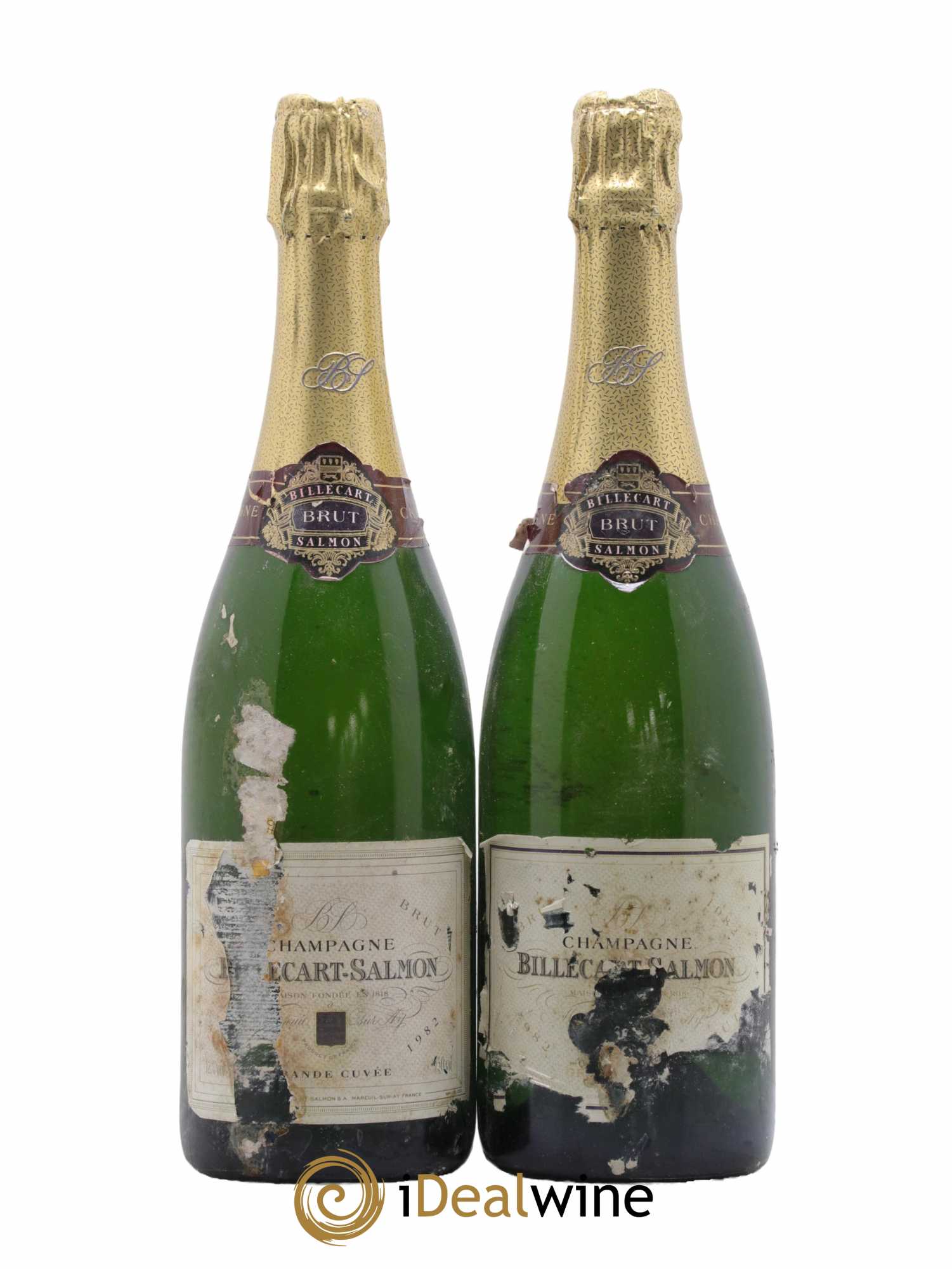 Grande Cuvée Billecart-Salmon 1982 - Lot de 2 bouteilles - 0