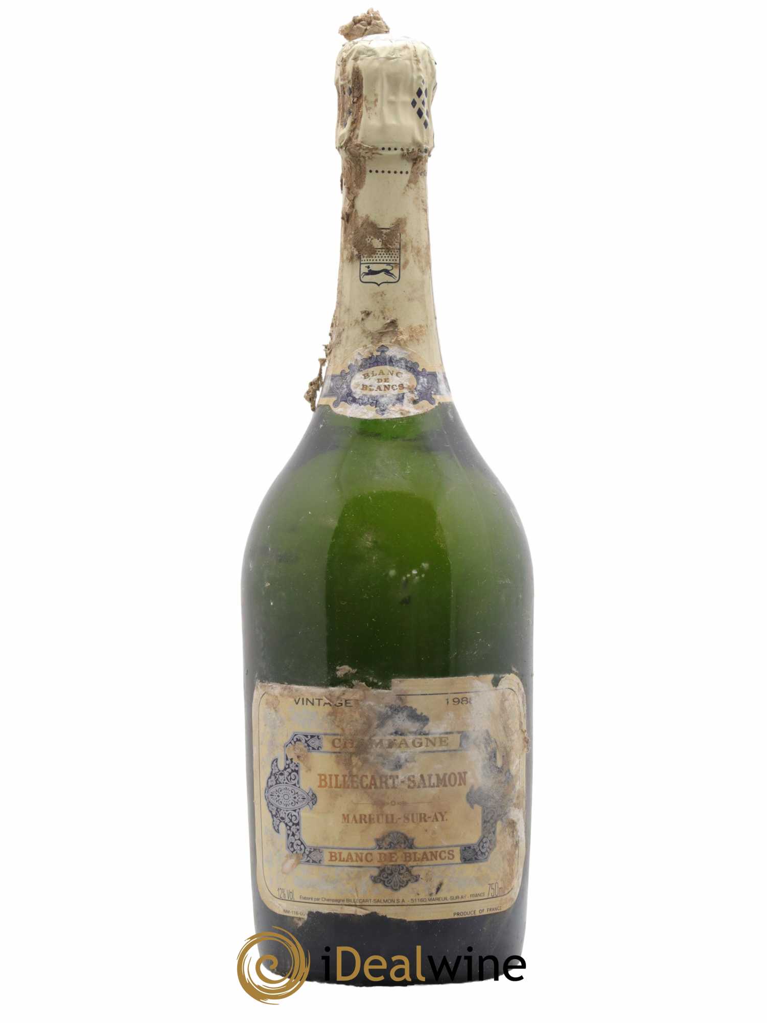 Vintage Billecart-Salmon Blanc de Blancs 1988 - Lot de 1 bouteille - 0