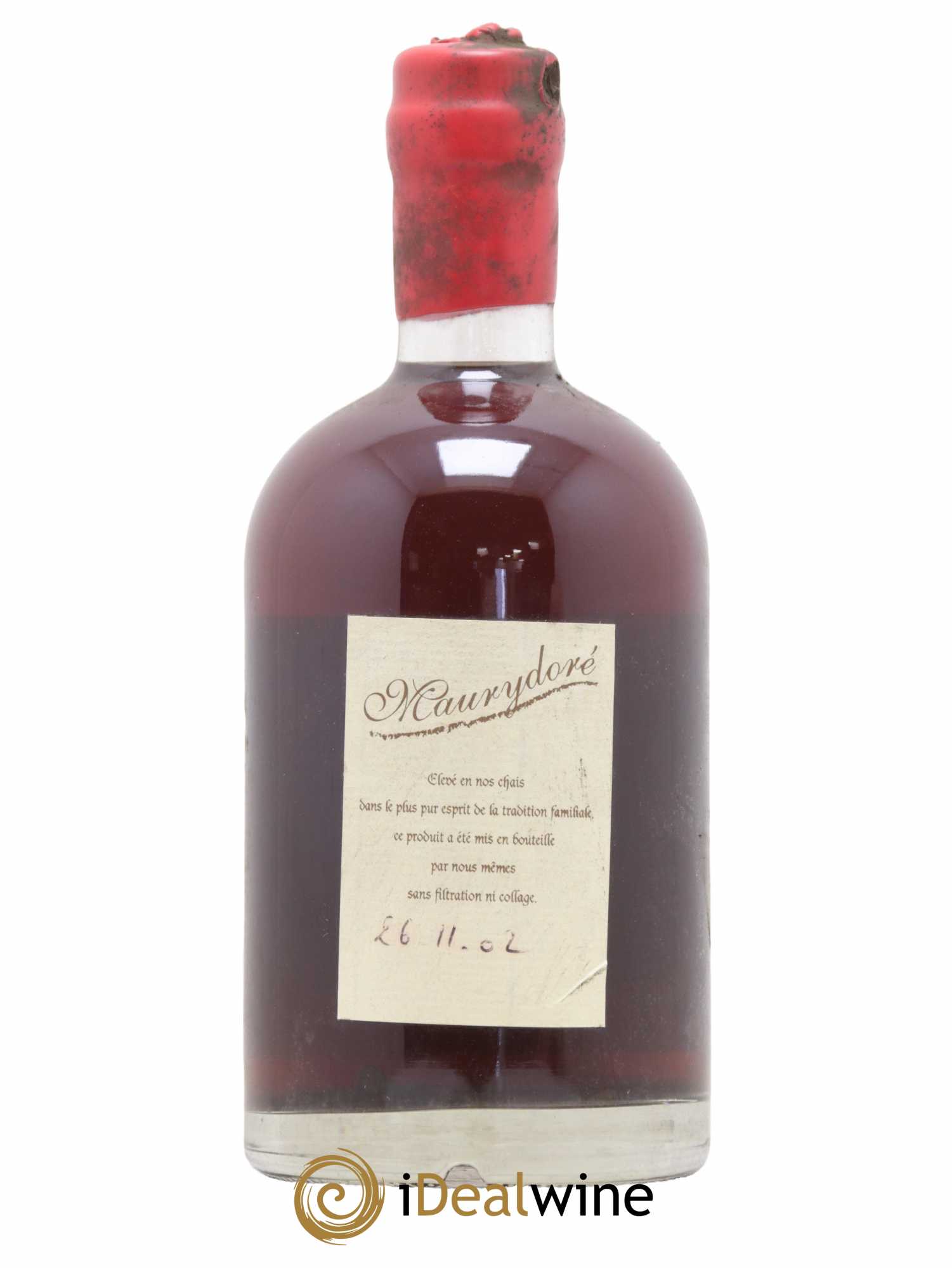 Maury Vin Doux Naturel Maurydoré Vieilli en Demi Muids Domaine de la Coume du Roy 50cl 1948 - Lot de 1 bouteille - 1