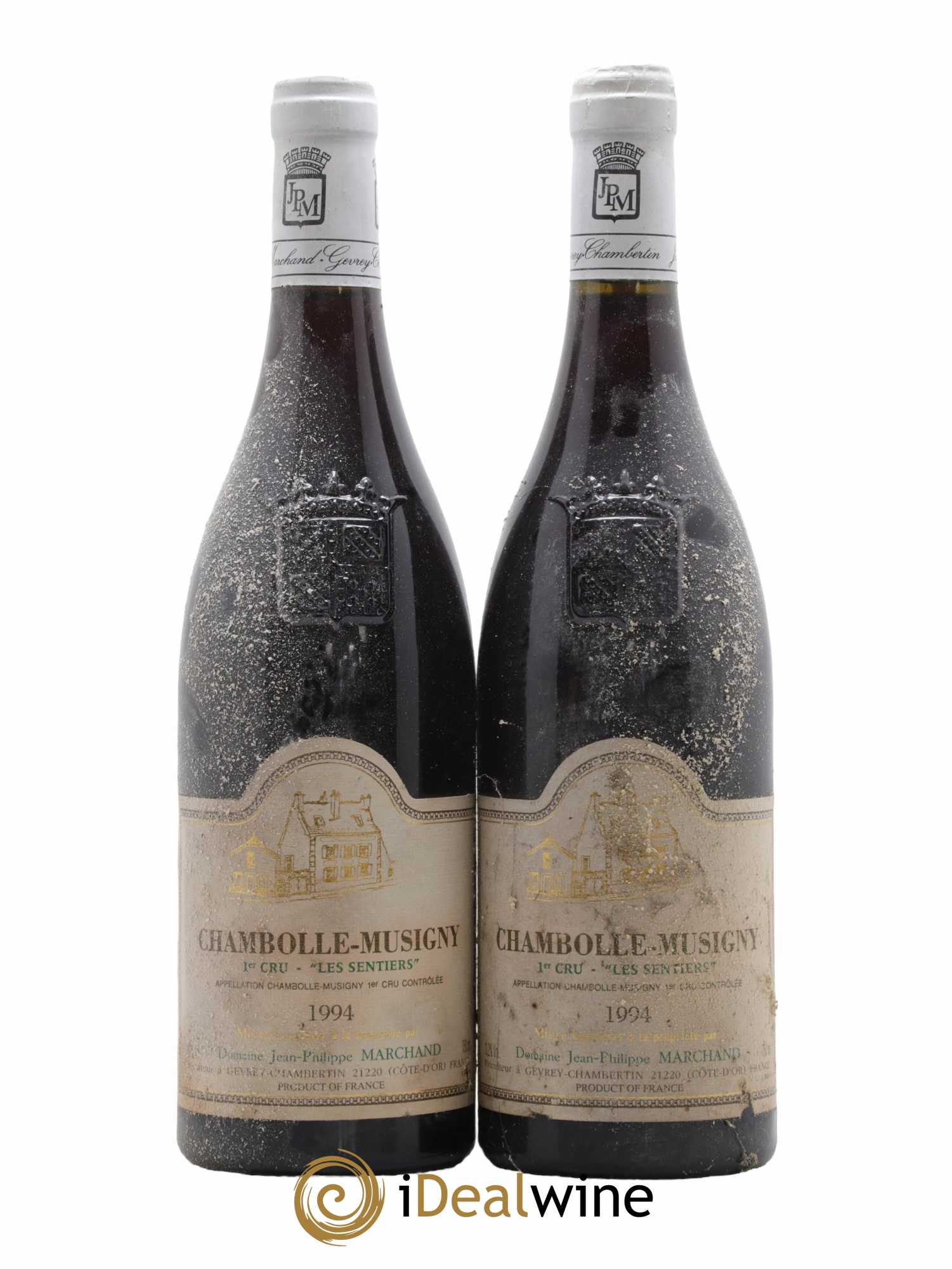 Chambolle-Musigny 1er Cru Les Sentiers Domaine Marchand 1994 - Lot de 2 bouteilles - 0