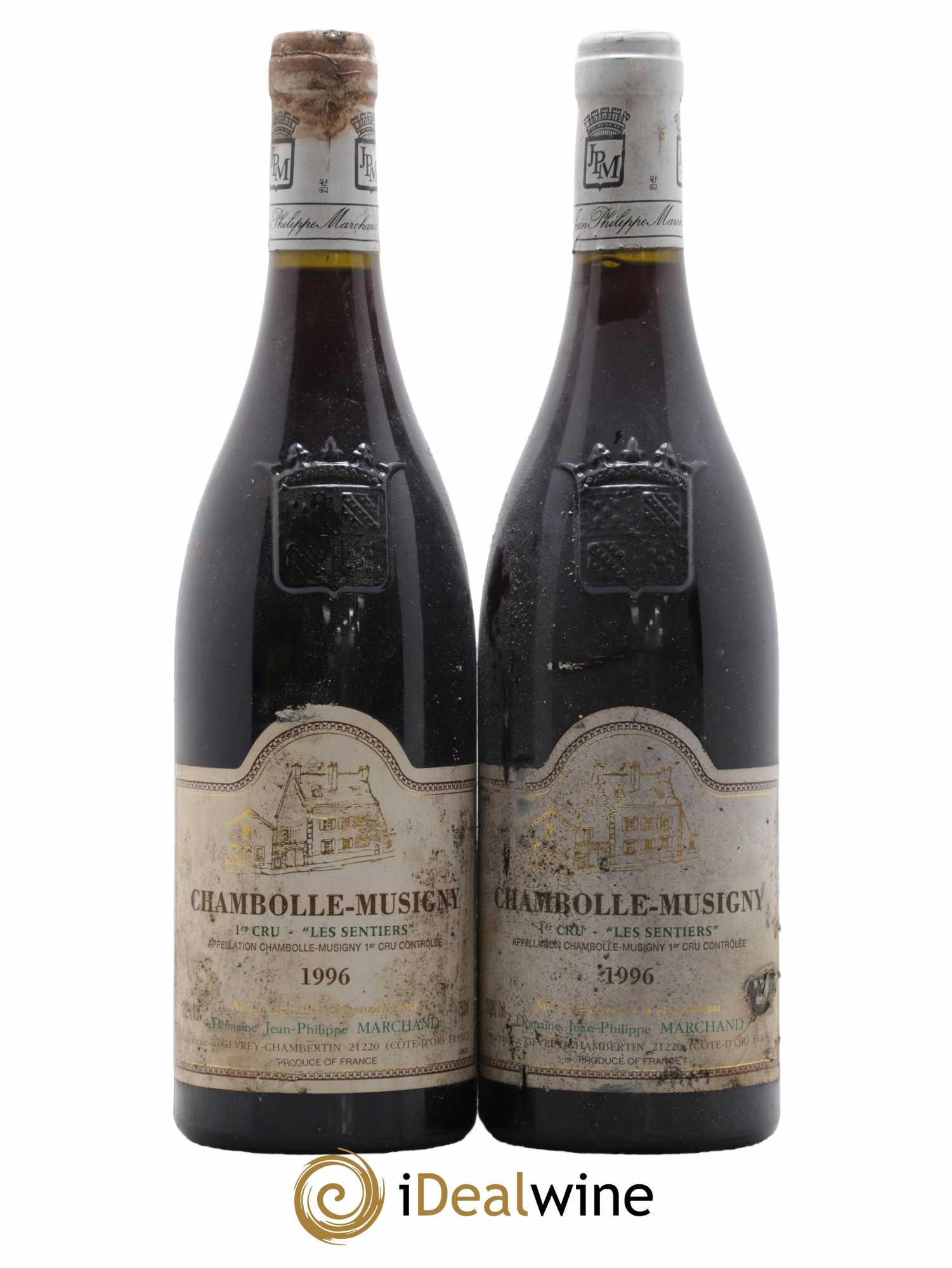 Chambolle-Musigny 1er Cru Les Sentiers Domaine Jean-Philippe Marchand 1996 - Lot de 2 bouteilles - 0