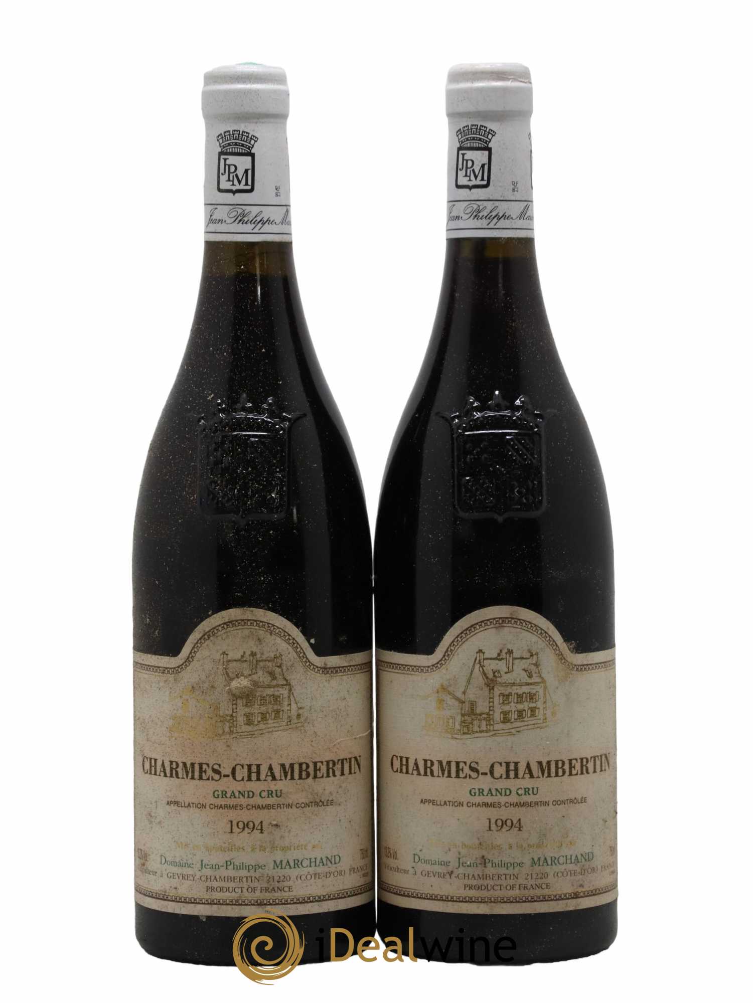 Charmes-Chambertin Grand Cru Domaine Jean-Philippe Marchand 1994 - Lot de 2 bouteilles - 0