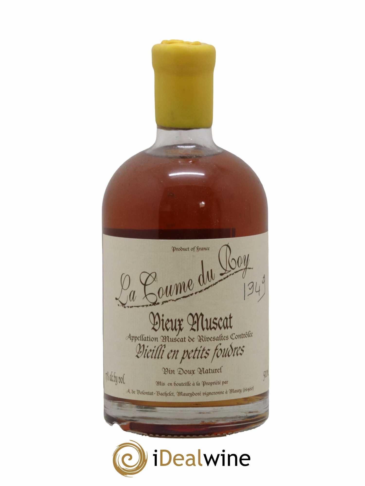 Muscat de Rivesaltes Vieilli en Petits Foudres Domaine de la Coume du Roy 50cl - Lot de 1 bouteille - 0