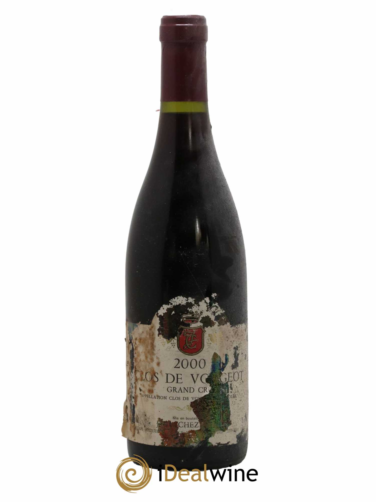 Clos de Vougeot Grand Cru Jérôme Chezeaux 2000 - Lot de 1 bouteille - 0