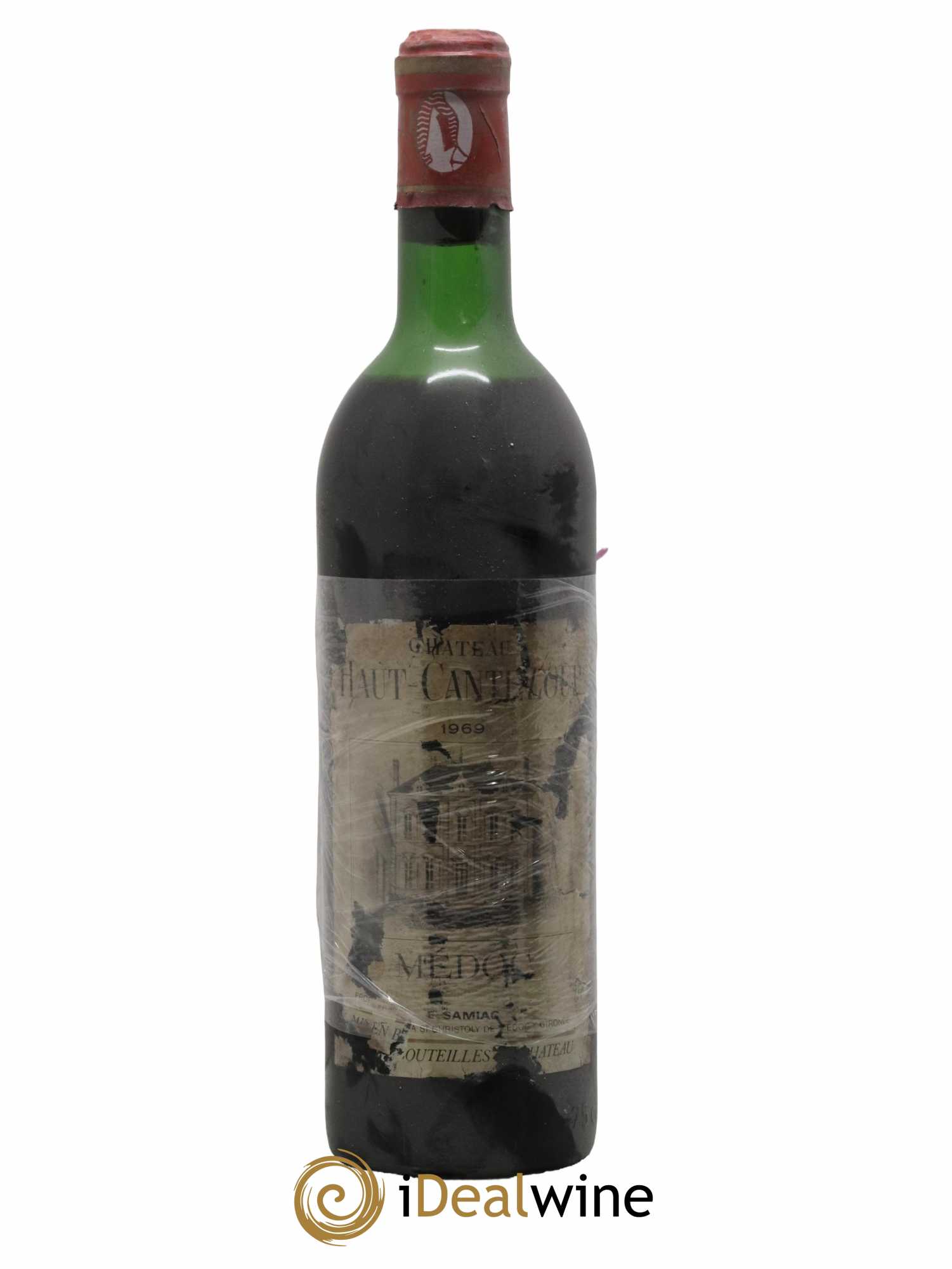 Château Haut Canteloup Cru Bourgeois 1969 - Lot de 1 bouteille - 0
