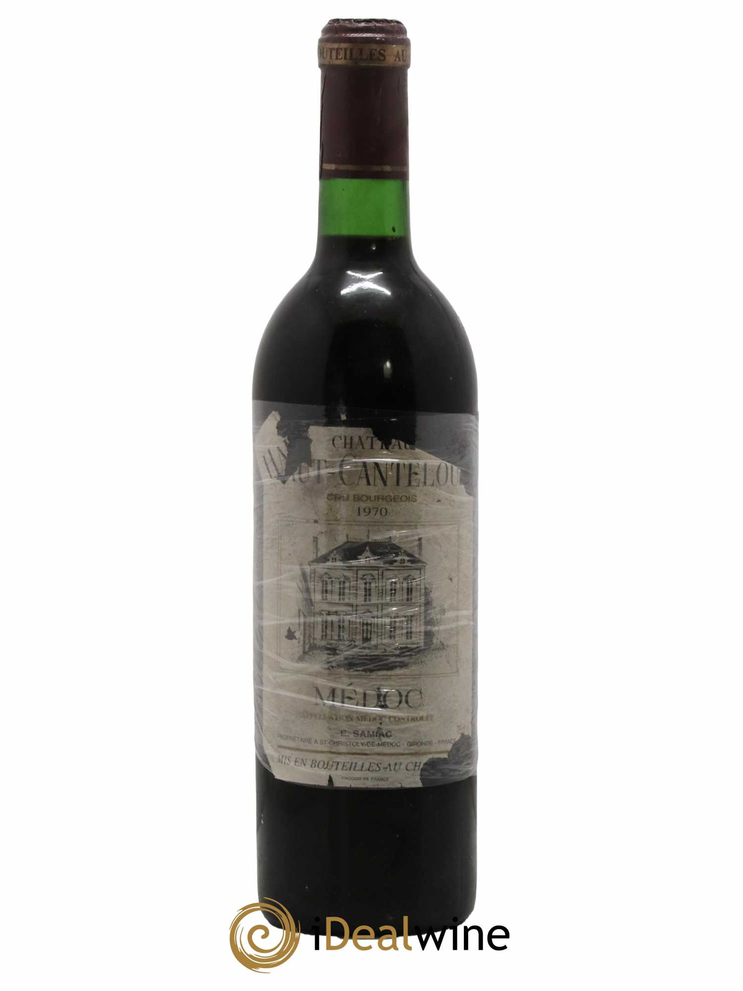 Château Haut Canteloup Cru Bourgeois 1970 - Lot de 1 bouteille - 0