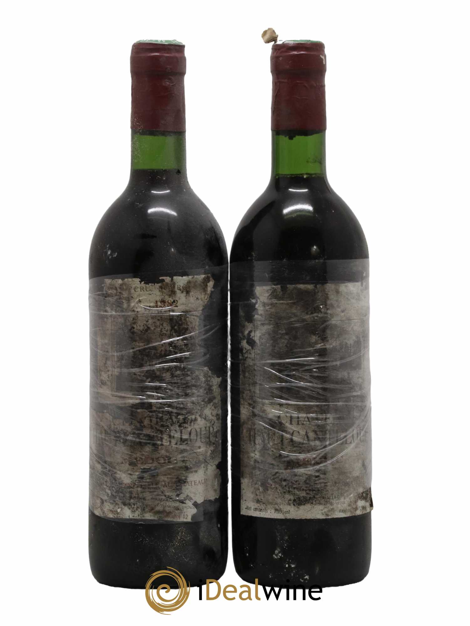 Château Haut Canteloup Cru Bourgeois 1982 - Lot de 2 bouteilles - 0