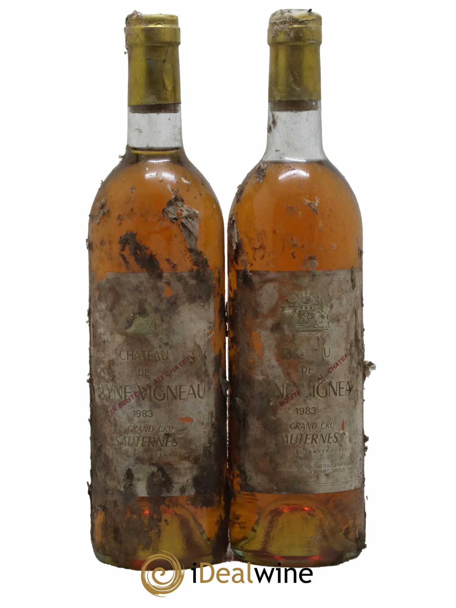 Château de Rayne Vigneau 1er Grand Cru Classé 1983 - Lot of 2 bottles - 0