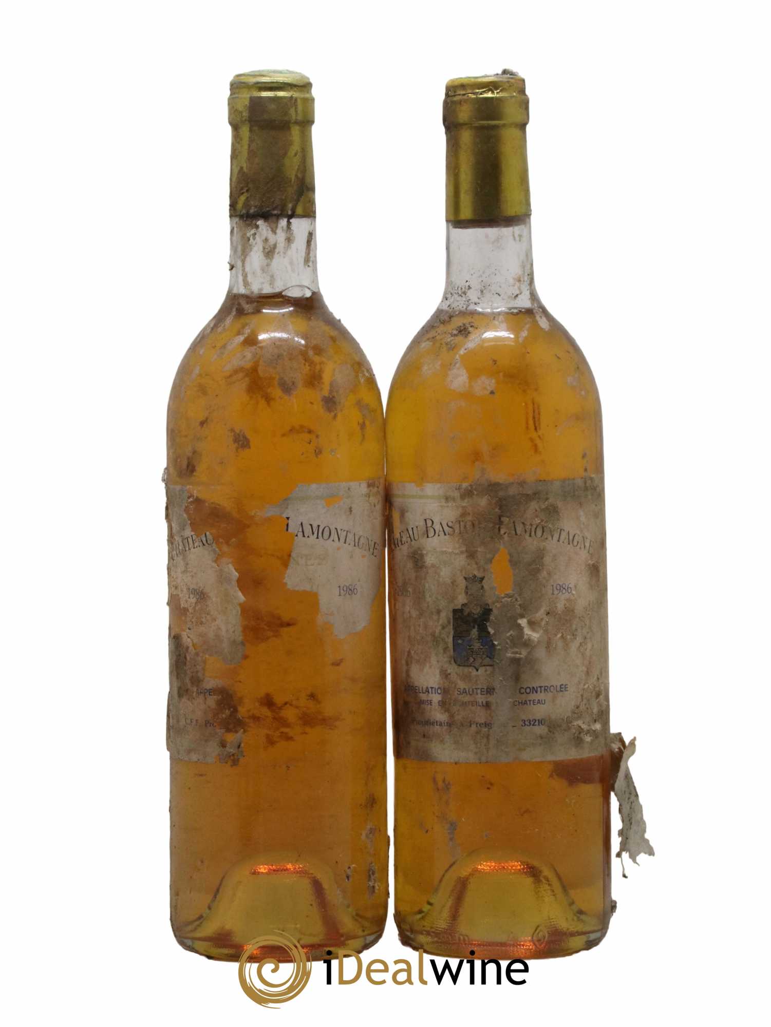 Château Bastor Lamontagne 1986 - Lotto di 2 bottiglie - 0