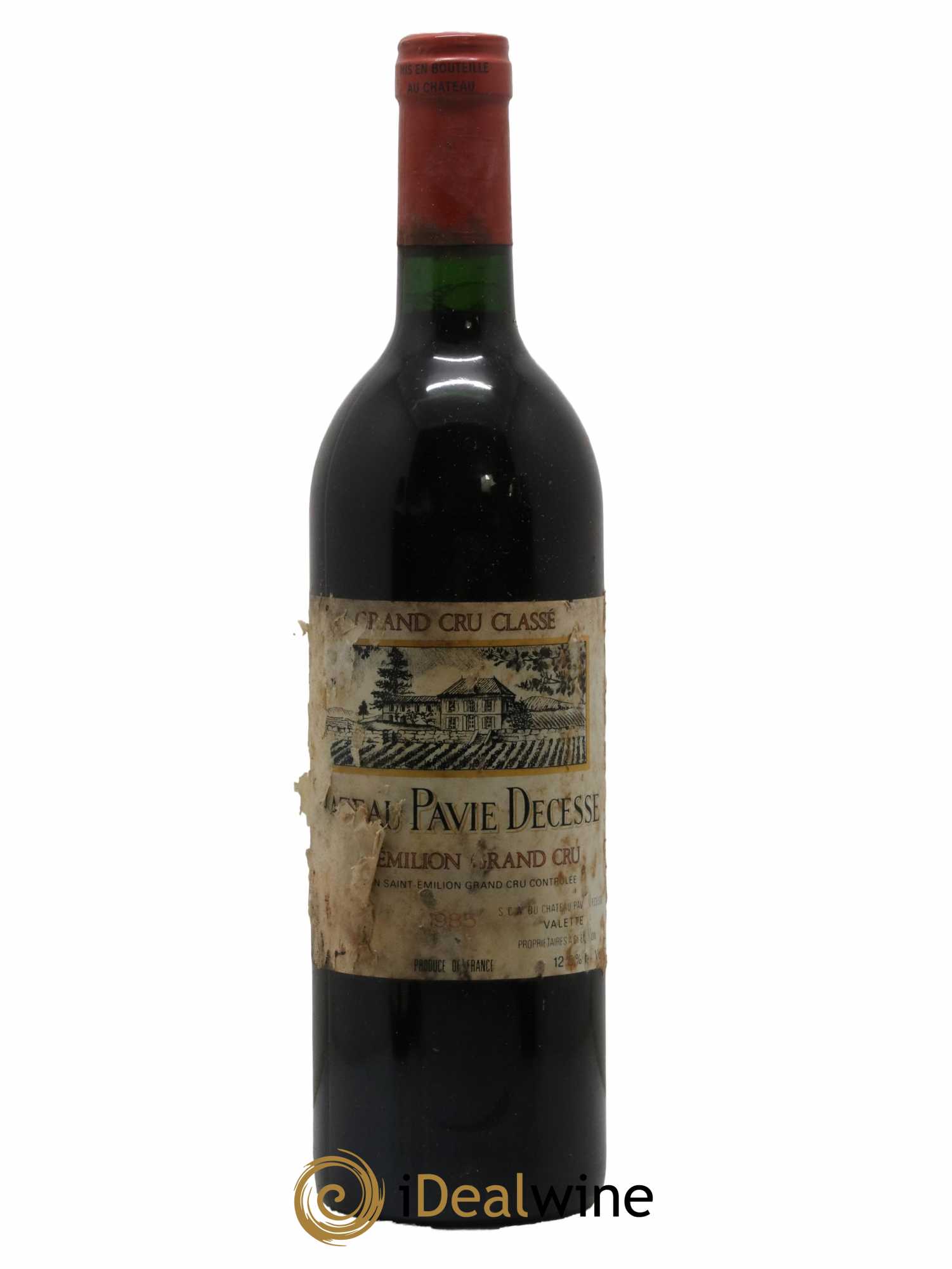 Château Pavie Decesse Grand Cru Classé 1985 - Lot de 1 bouteille - 0