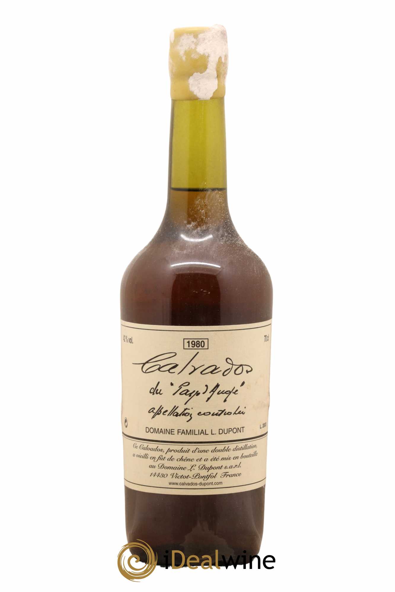 Calvados Du Pays d'Auge Domaine Dupont 1980 - Lot de 1 bouteille - 0