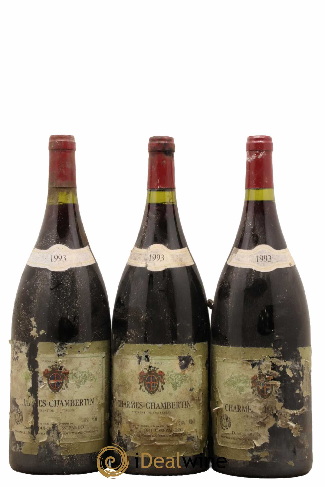 Charmes-Chambertin Grand Cru Dupont-Tisserandot (Domaine) 1993 - Lot de 3 magnums - 0
