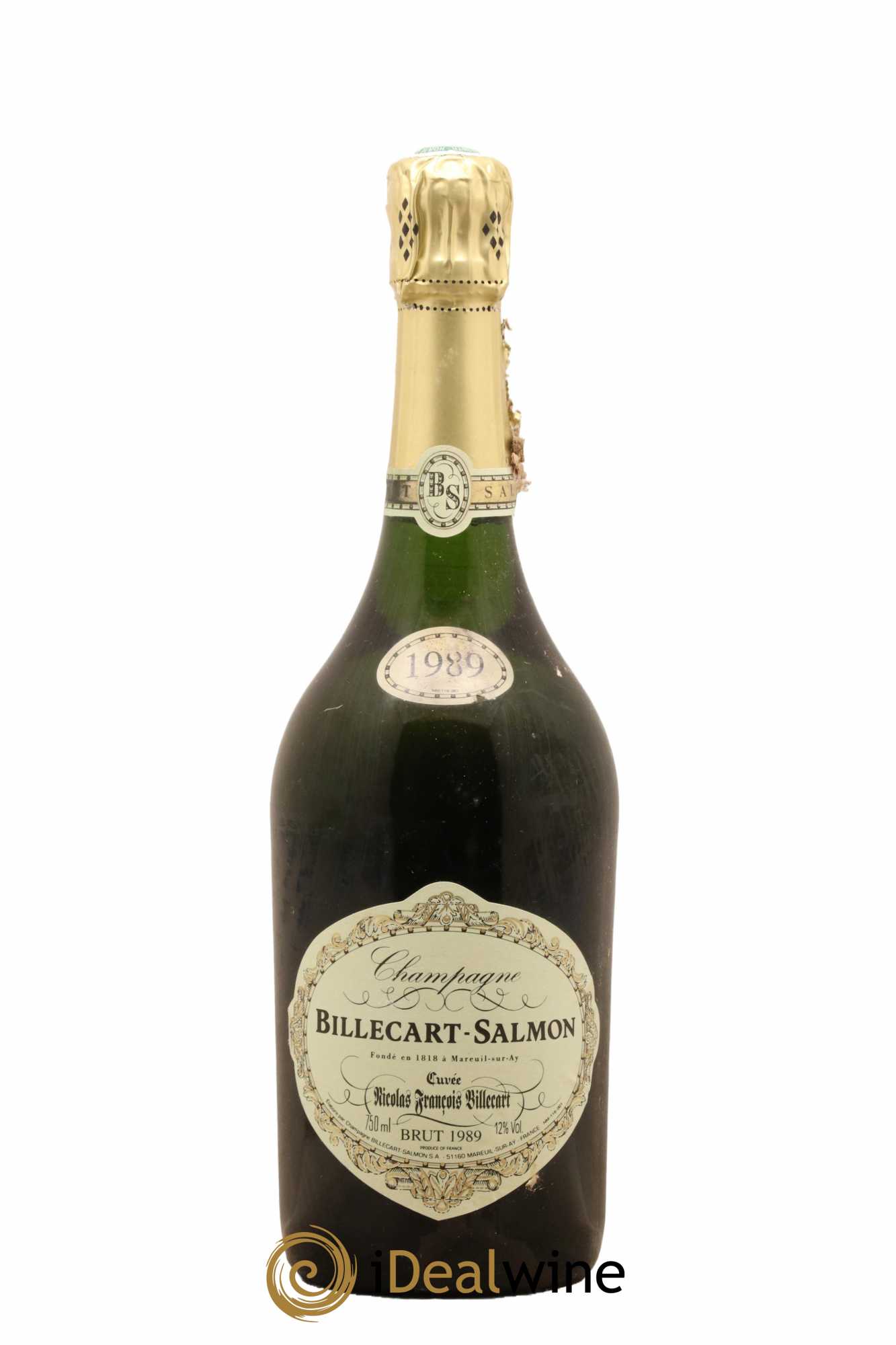 Brut Nicolas François Billecart Billecart-Salmon 1989 - Lot de 1 bouteille - 0