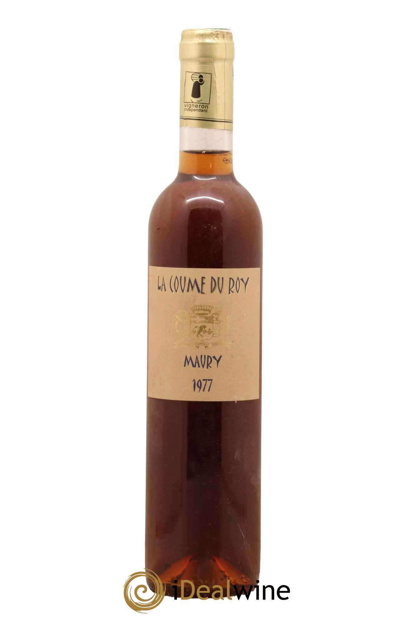 Maury Vin Doux Naturel Domaine de la Coume du Roy 50Cl 1977 - Lot de 1 bouteille - 0