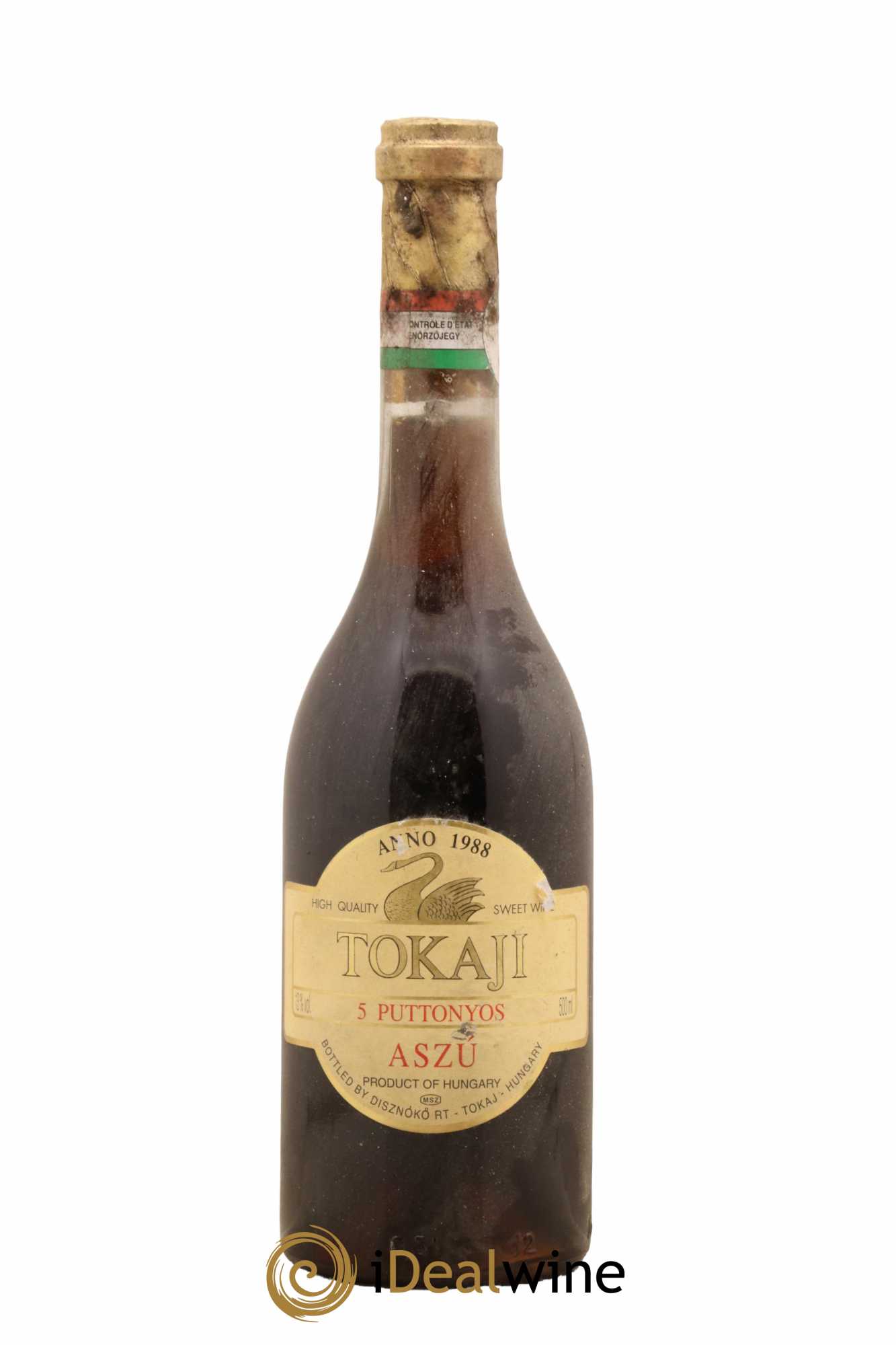 Tokaji Aszu 5 Puttonyos Disznoko 50Cl 1988 - Lotto di 1 bottiglia - 0