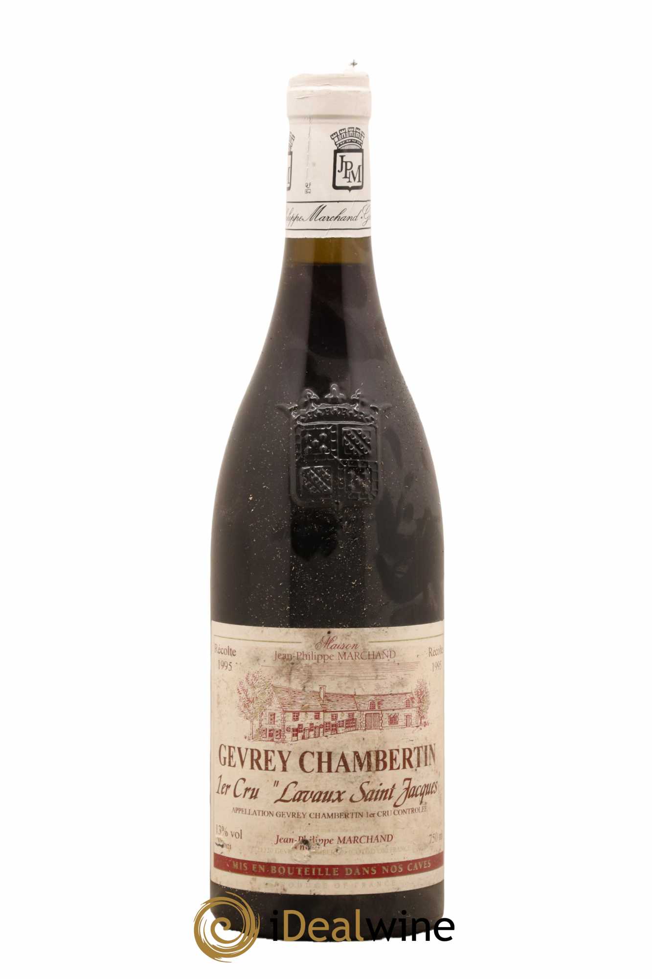 Gevrey-Chambertin 1er Cru Lavaux Saint Jacques Domaine Jean-Philippe Marchand 1995 - Lot de 1 bouteille - 0