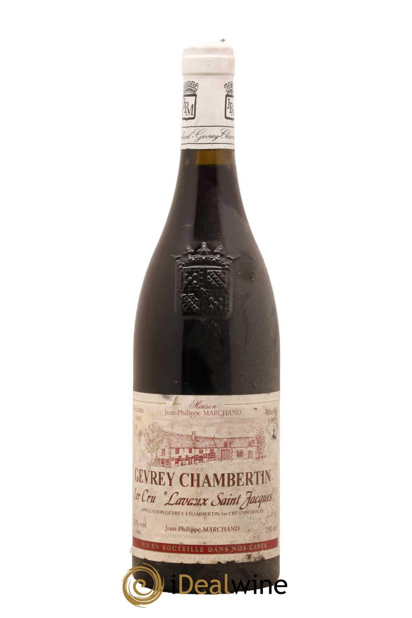 Gevrey-Chambertin 1er Cru Lavaux Saint Jacques Domaine Jean-Philippe Marchand 1995 - Lot de 1 bouteille - 0