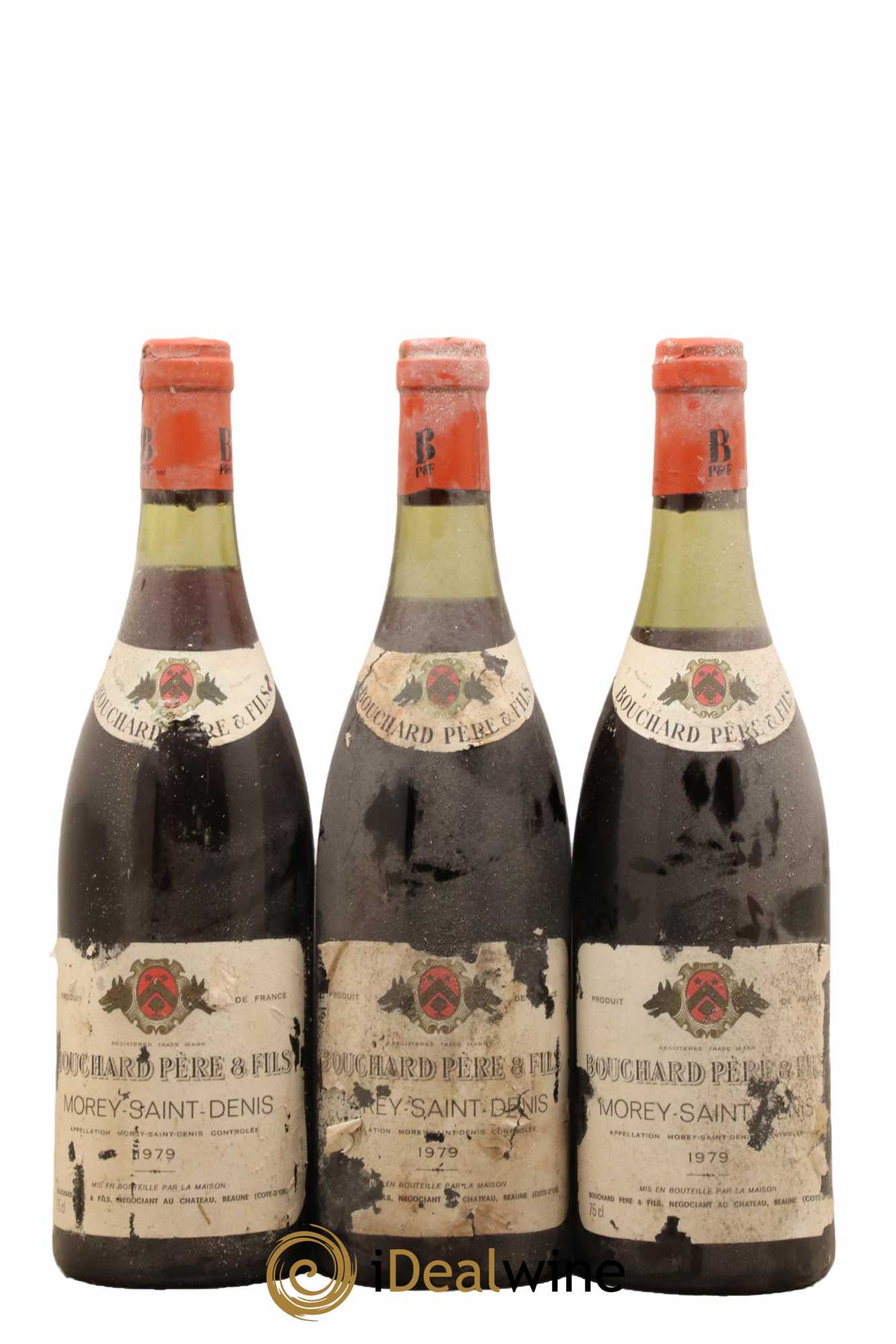 Morey-Saint-Denis Bouchard Père & Fils 1979 - Lot de 3 bouteilles - 0