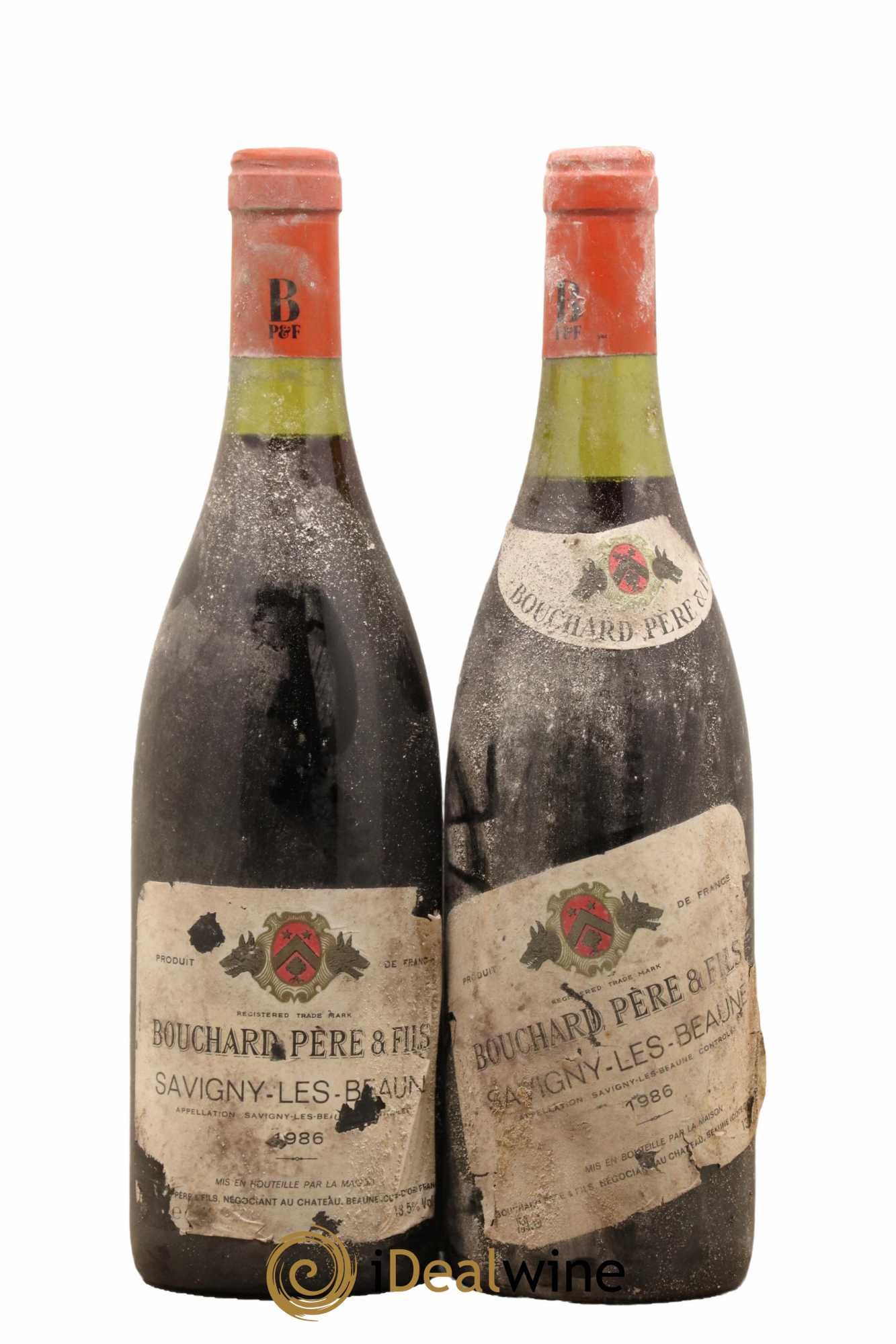 Savigny-lès-Beaune Bouchard Père & Fils 1986 - Lot de 2 bouteilles - 0