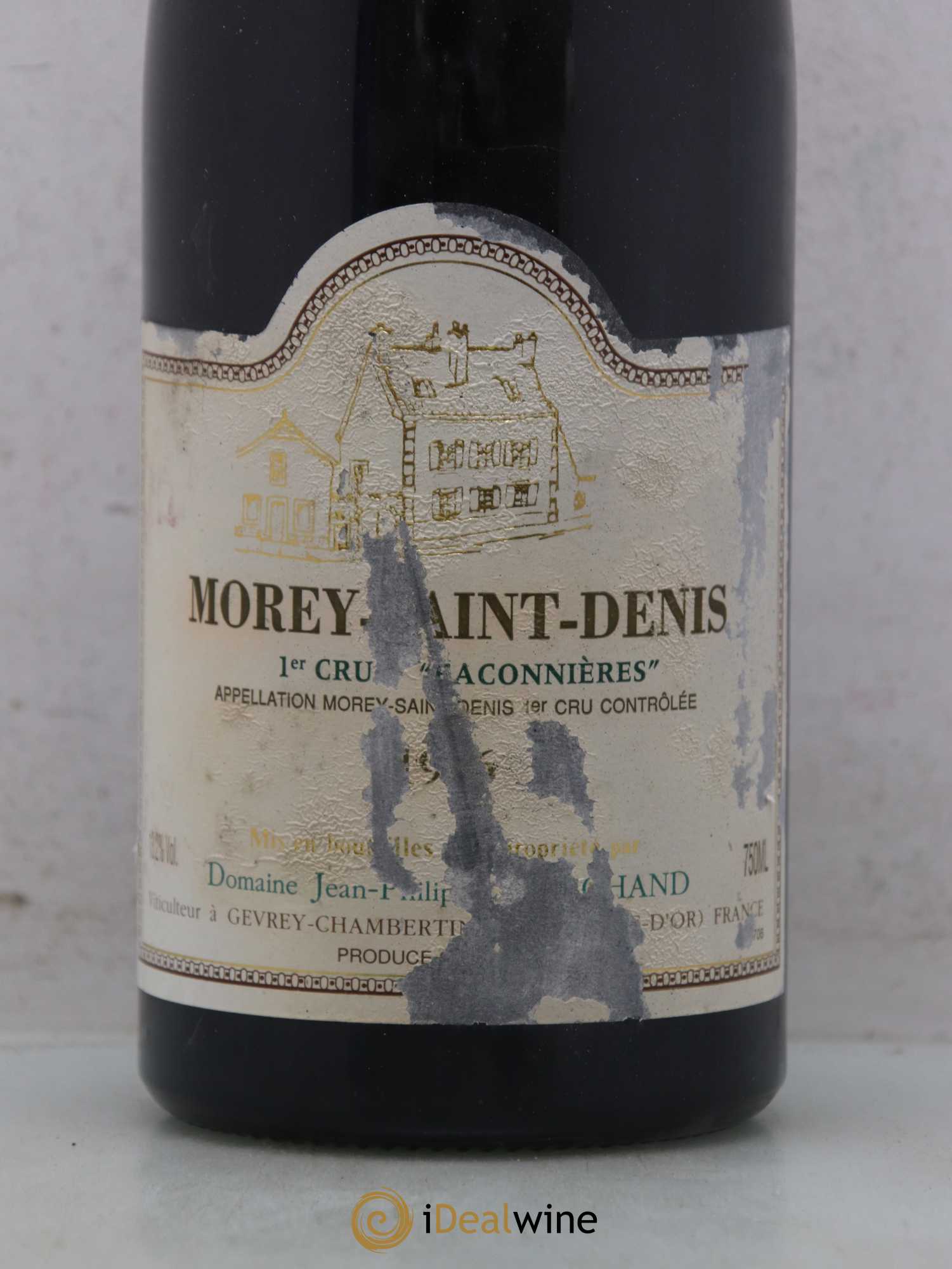 Morey Saint-Denis 1er Cru Les Faconnières Domaine Jean-Philippe Marchand 1996 - Lot of 1 bottle - 1