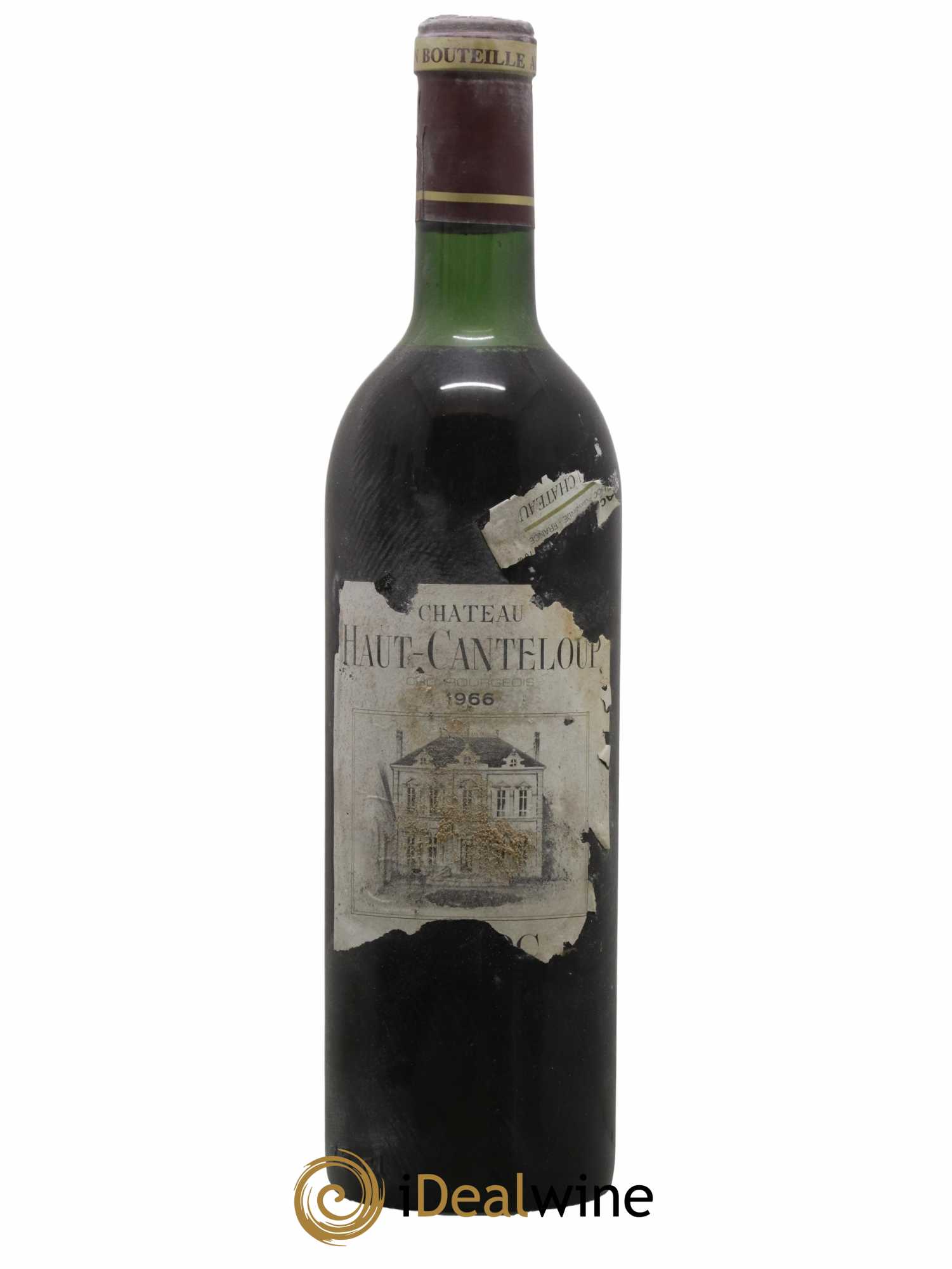 Château Haut Canteloup Cru Bourgeois 1966 - Lot de 1 bouteille - 0