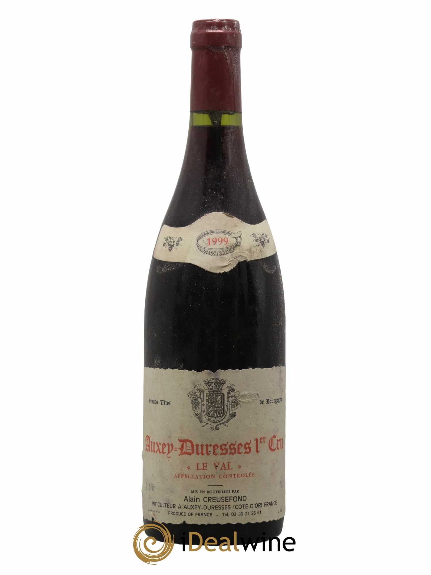 Auxey-Duresses 1er Cru Le Val Domaine Creusefond 1999 - Lot de 1 bouteille - 0