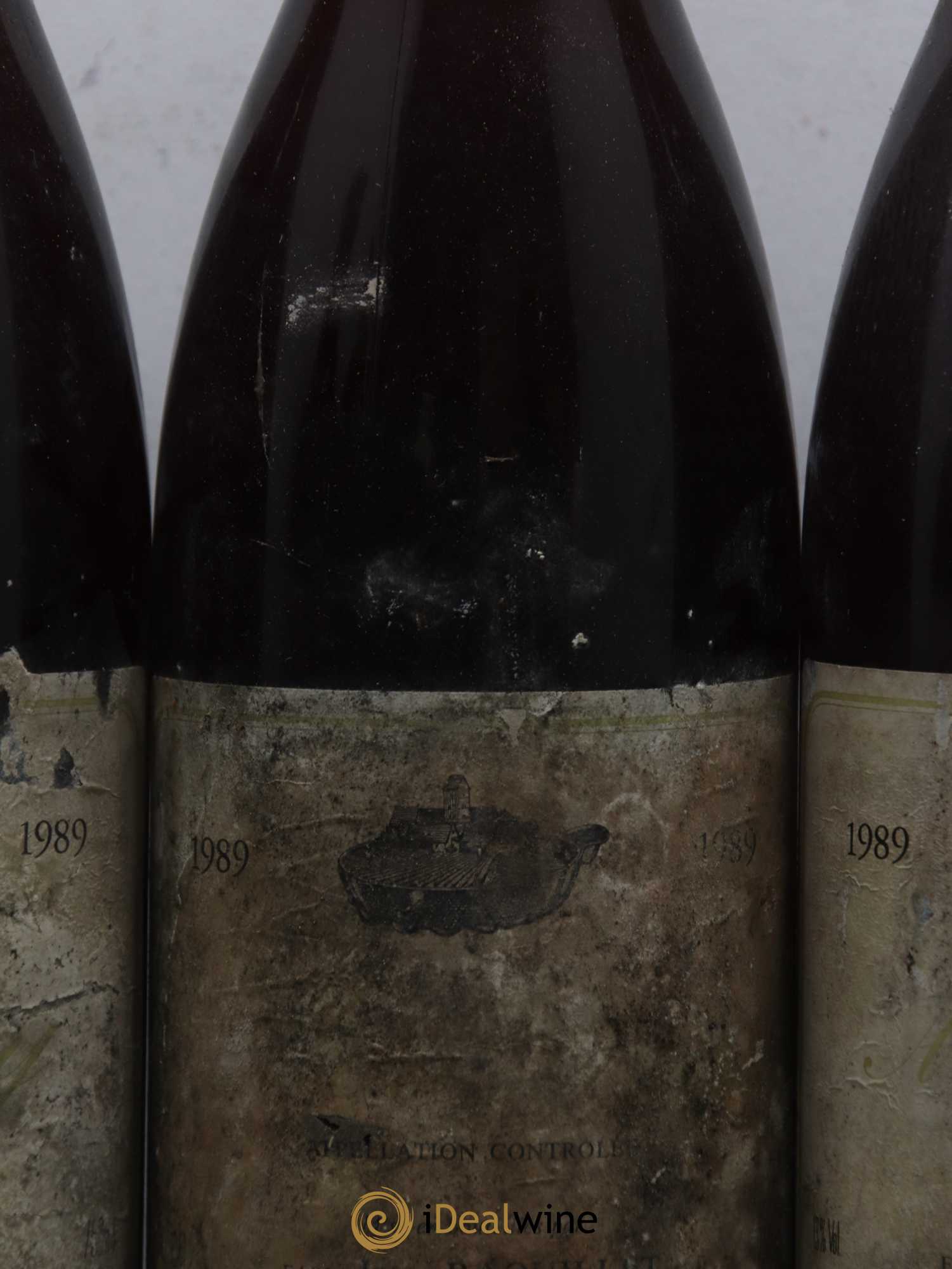 Mercurey Domaine Raquillet 1989 - Lot de 3 bouteilles - 1