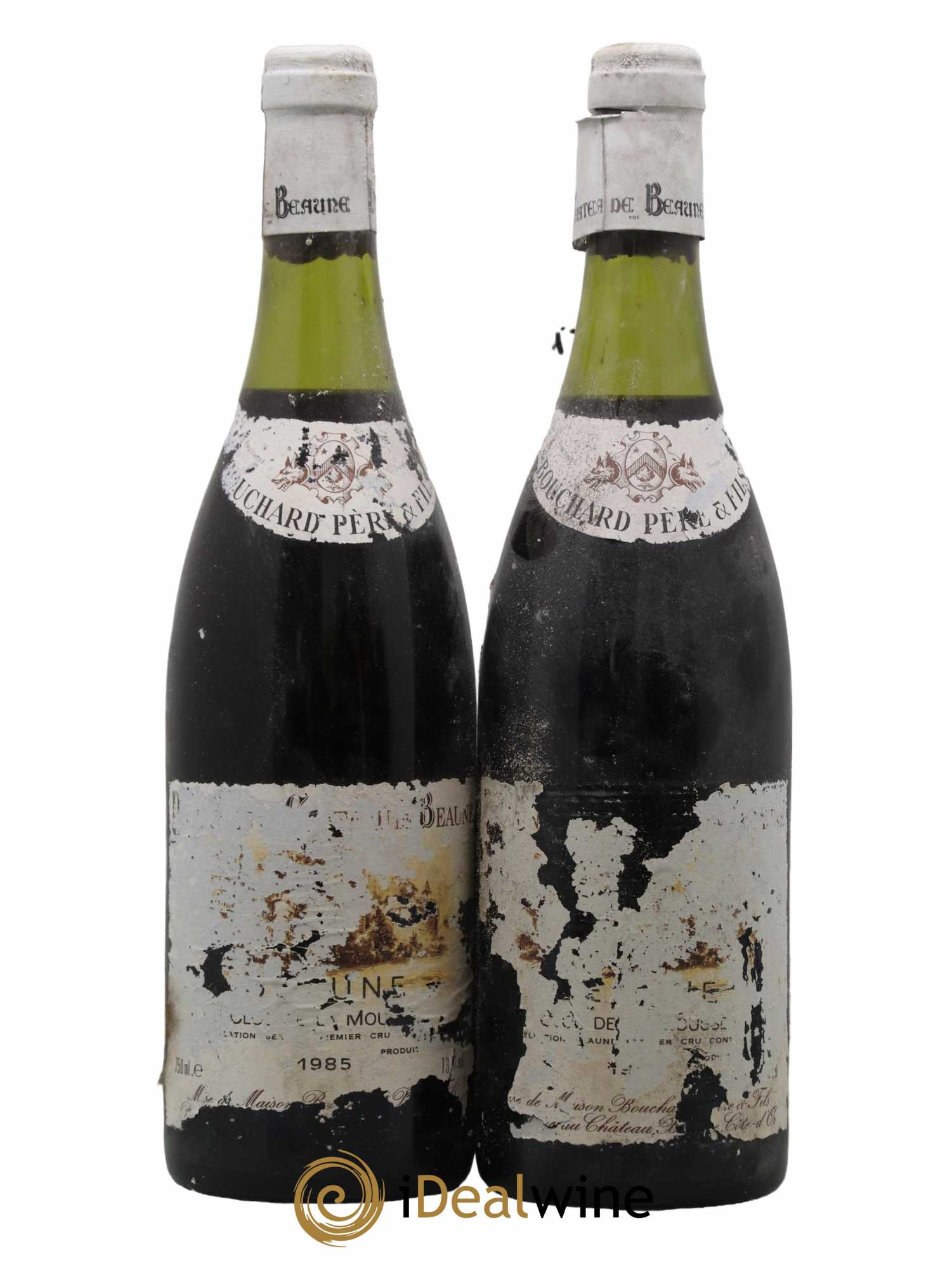 Beaune 1er Cru Clos de la Mousse Bouchard Père & Fils 1985 - Lot de 2 bouteilles - 0