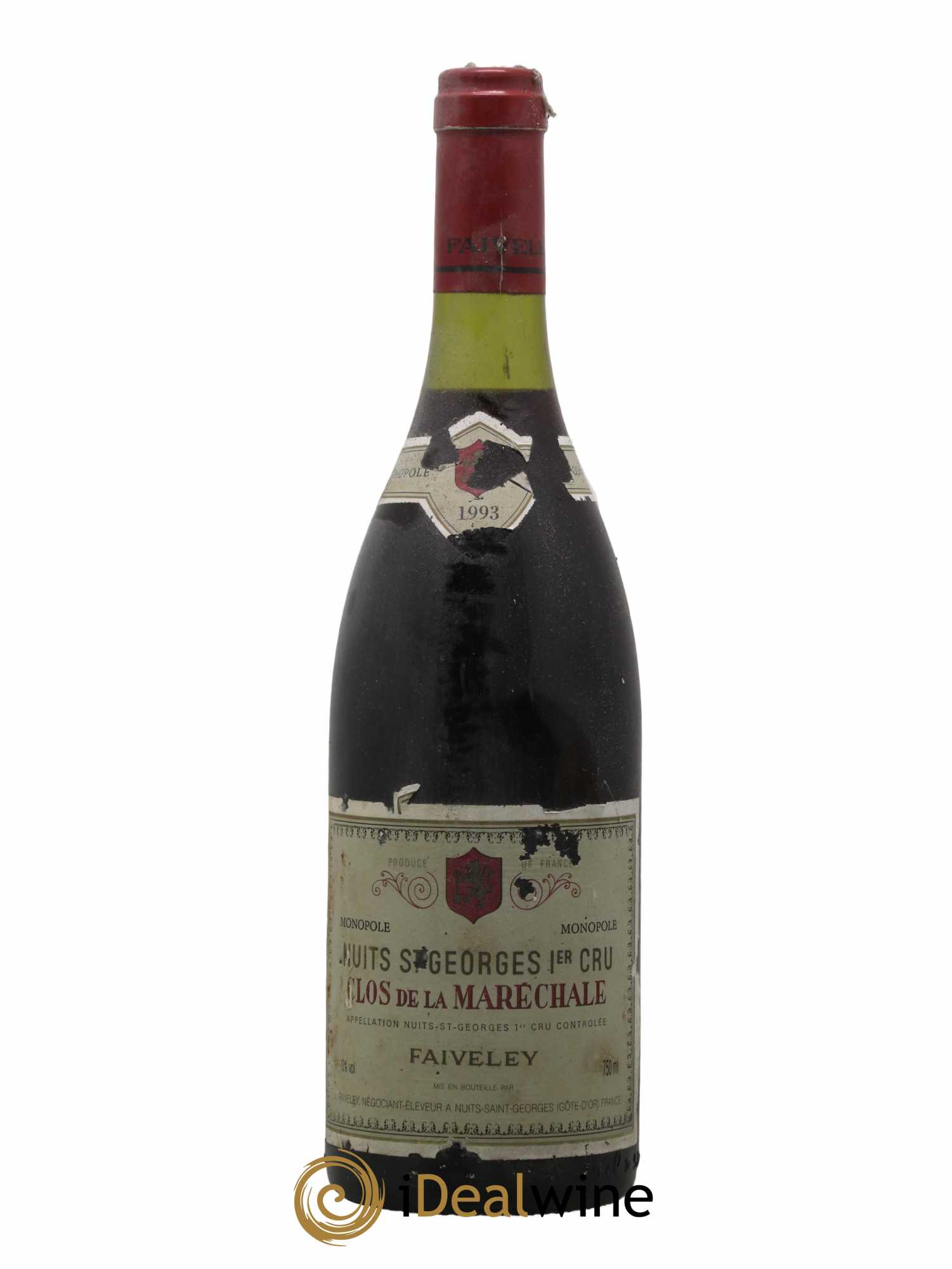 Nuits-Saint-Georges 1er Cru Clos de la Maréchale Faiveley 1993 - Lot de 1 bouteille - 0