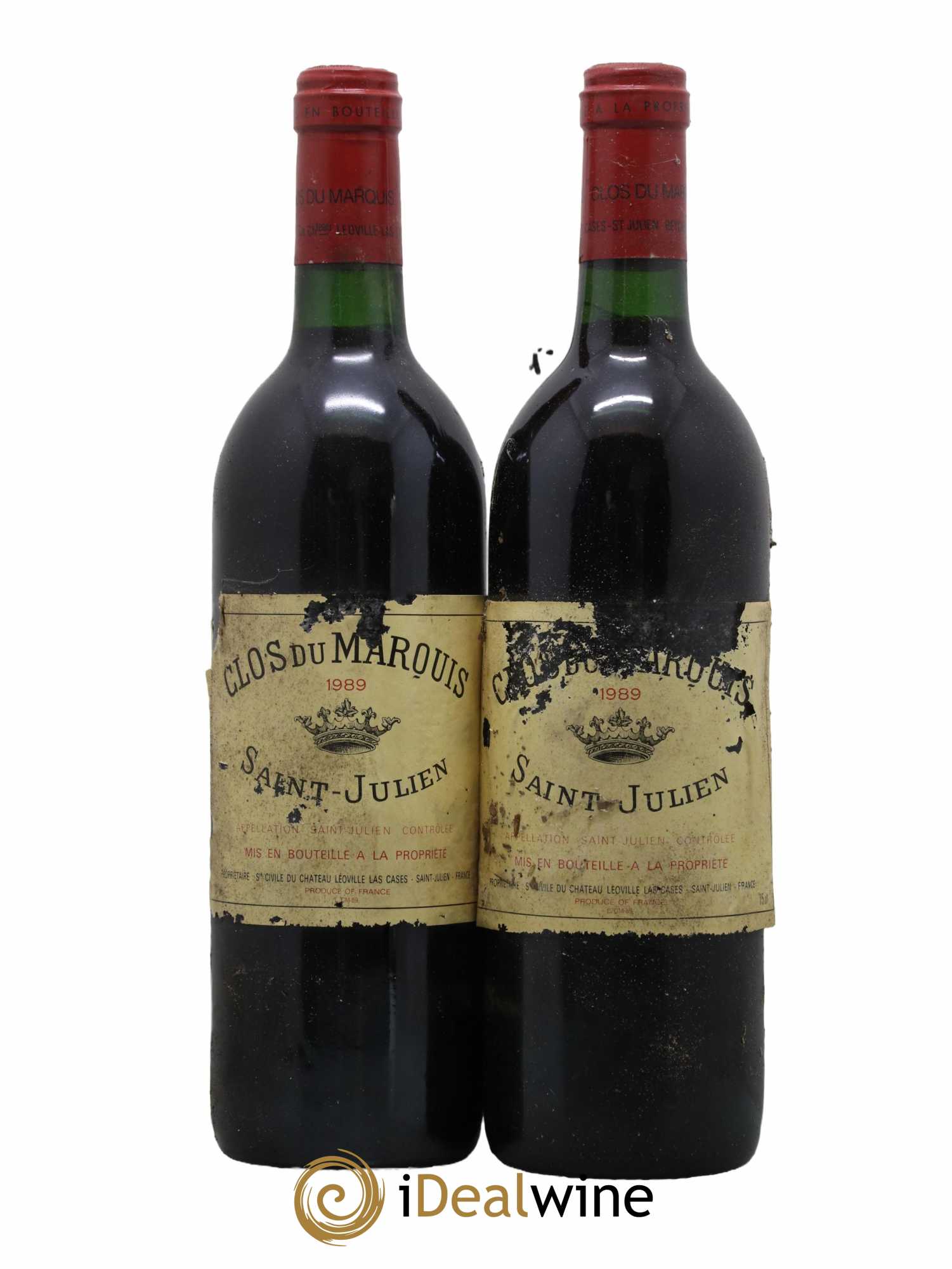 Clos du Marquis 1989 - Lot de 2 bouteilles - 0