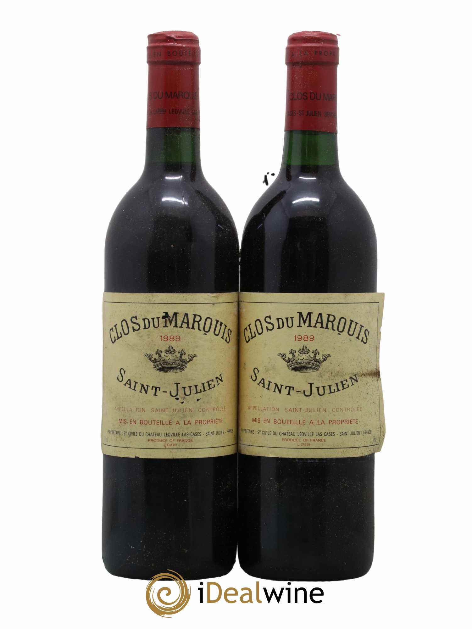 Clos du Marquis 1989 - Lot de 2 bouteilles - 0