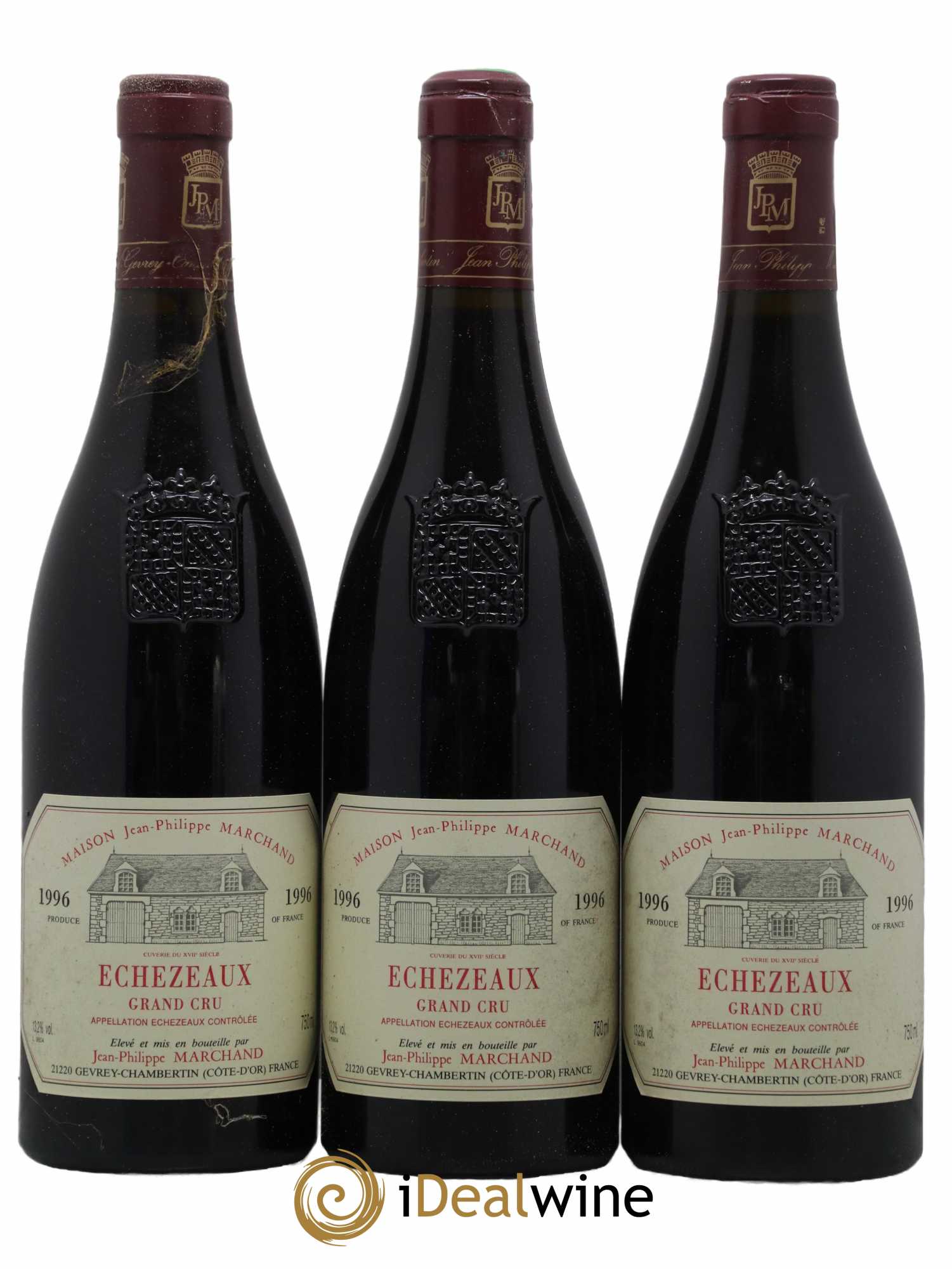 Echezeaux Grand Cru Domaine Jean Philippe Marchand 1996 - Lot de 3 bouteilles - 0
